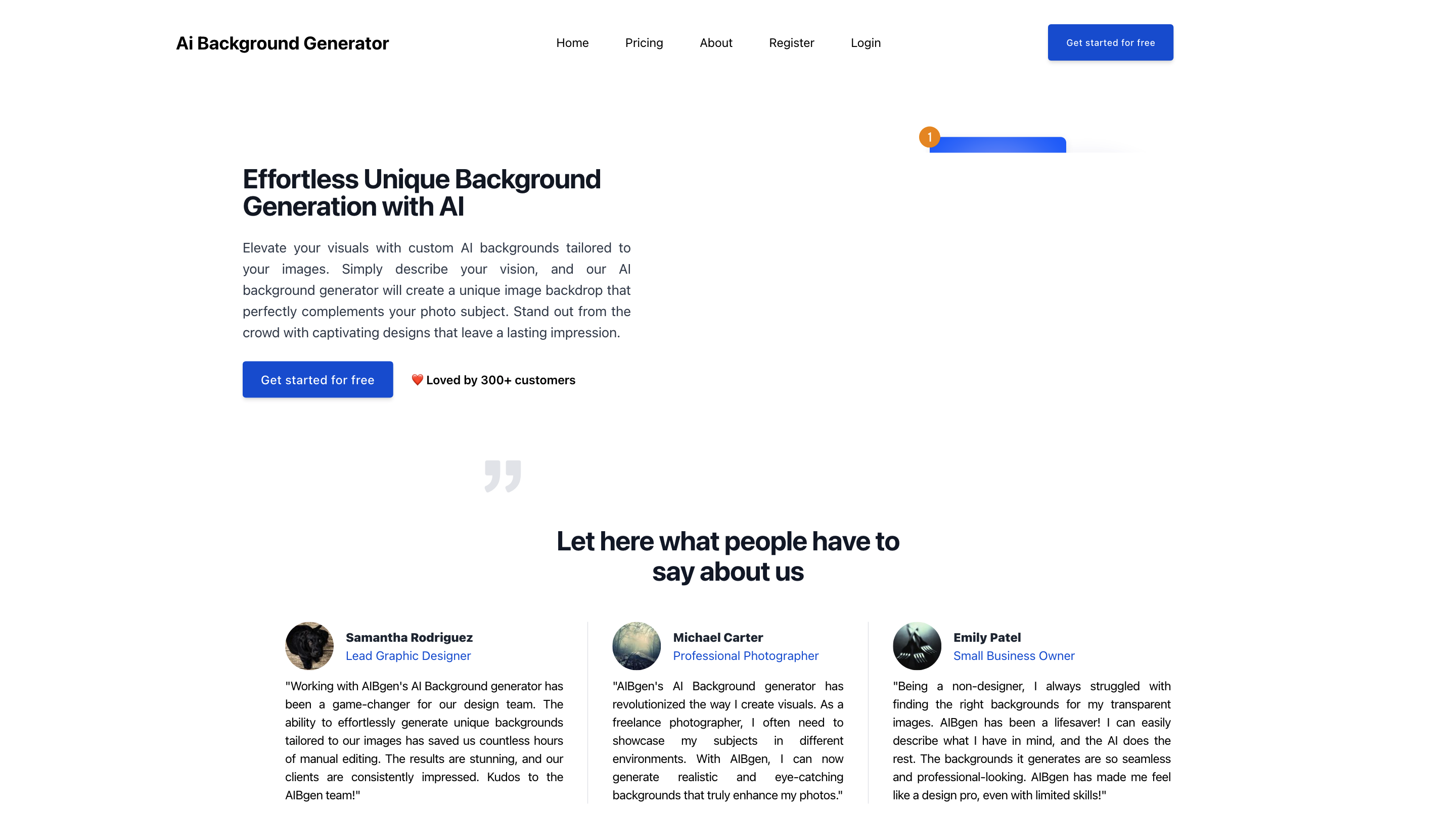 AI Background Generator