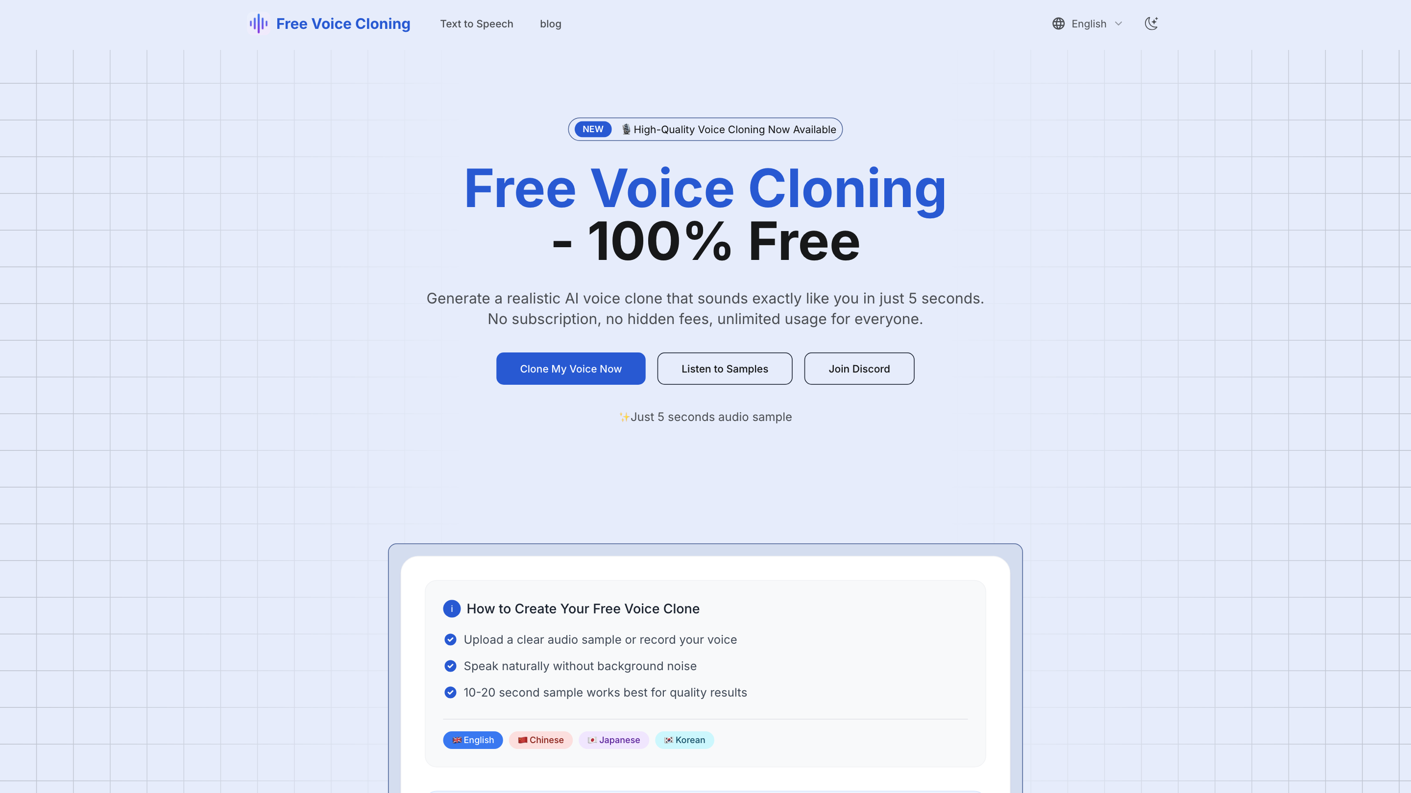 AI Clone Voice Free