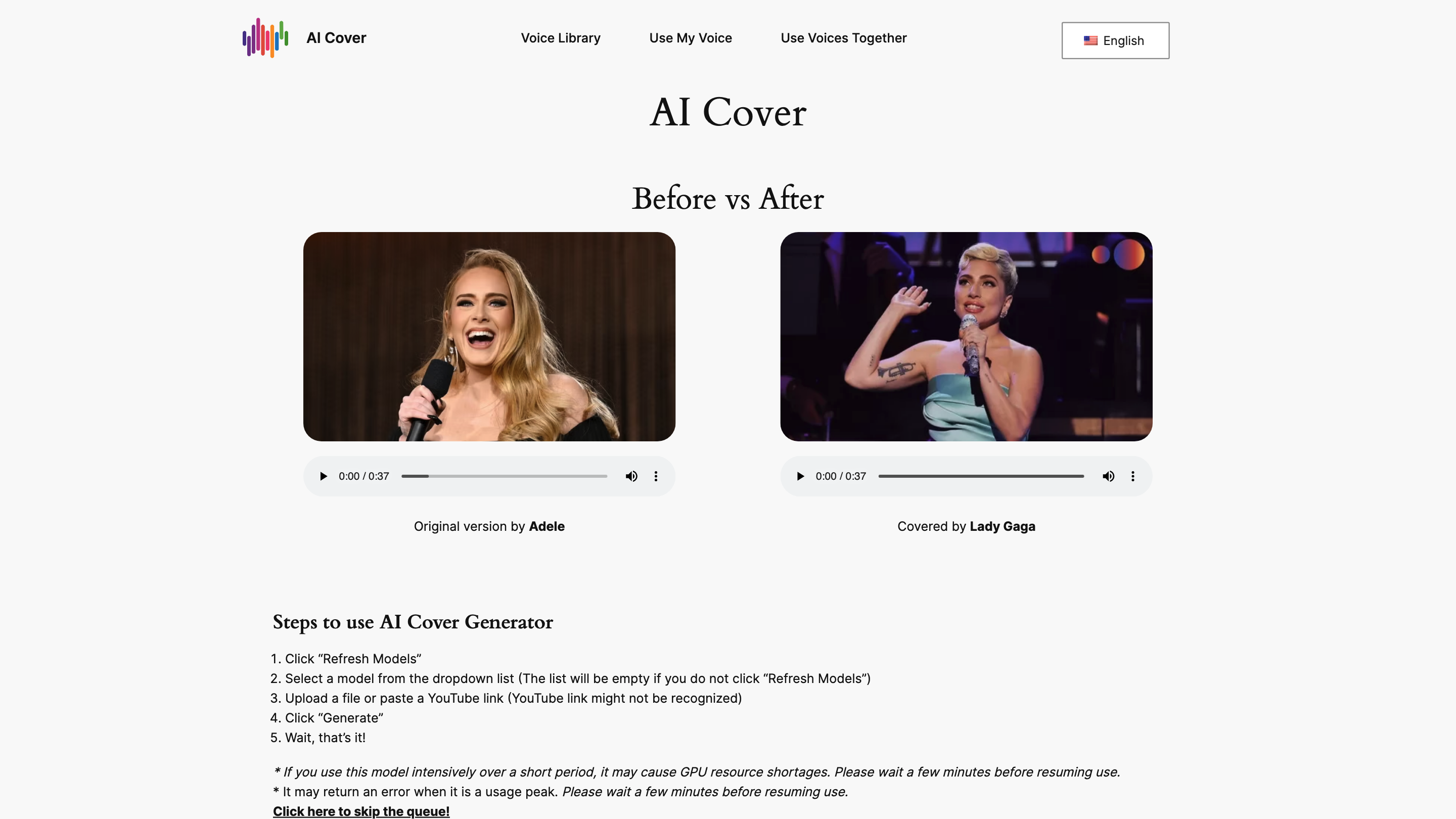 AI Cover Generator