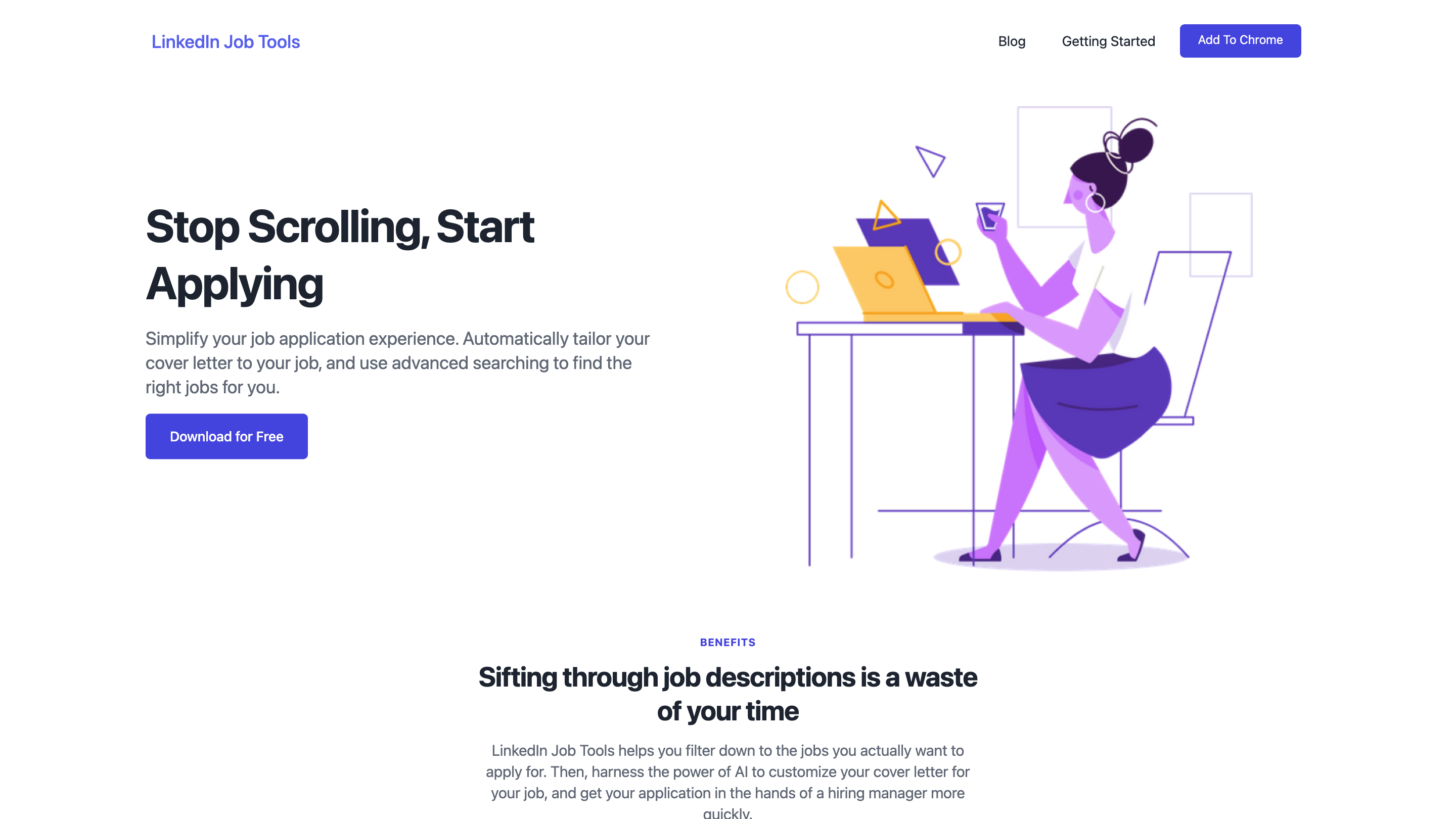 AI Cover Letter Generation Integrated into LinkedIn
