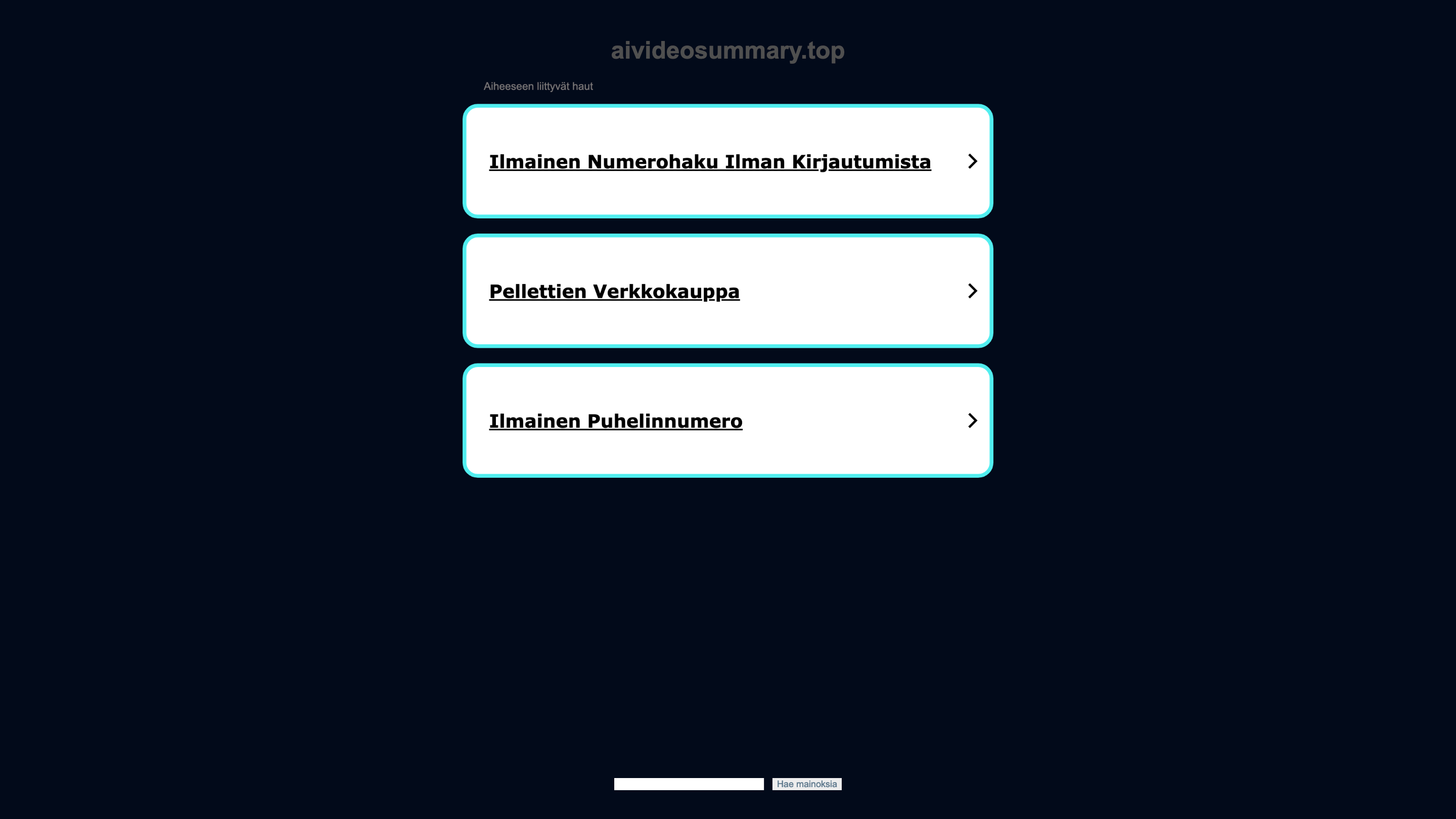 AI-Driven Summaries for Any YouTube Long Video