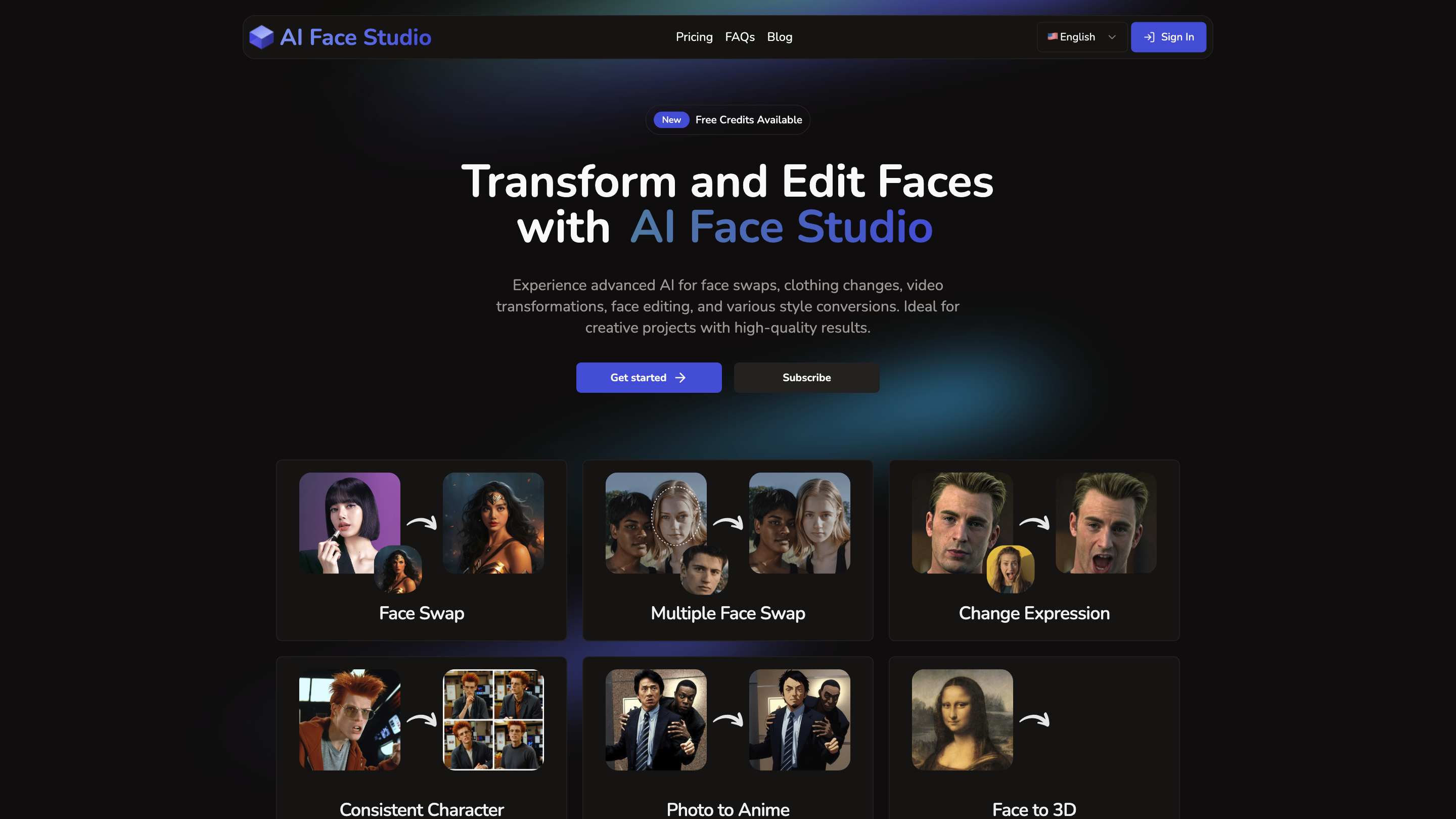 AI Face Studio
