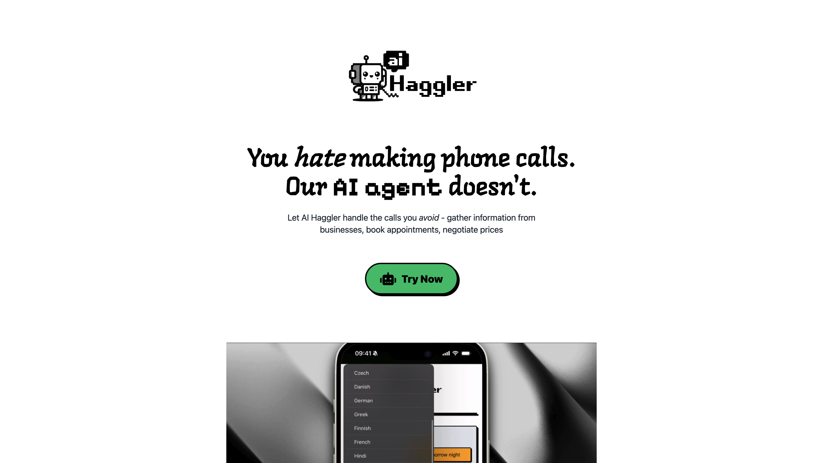 AI Haggler