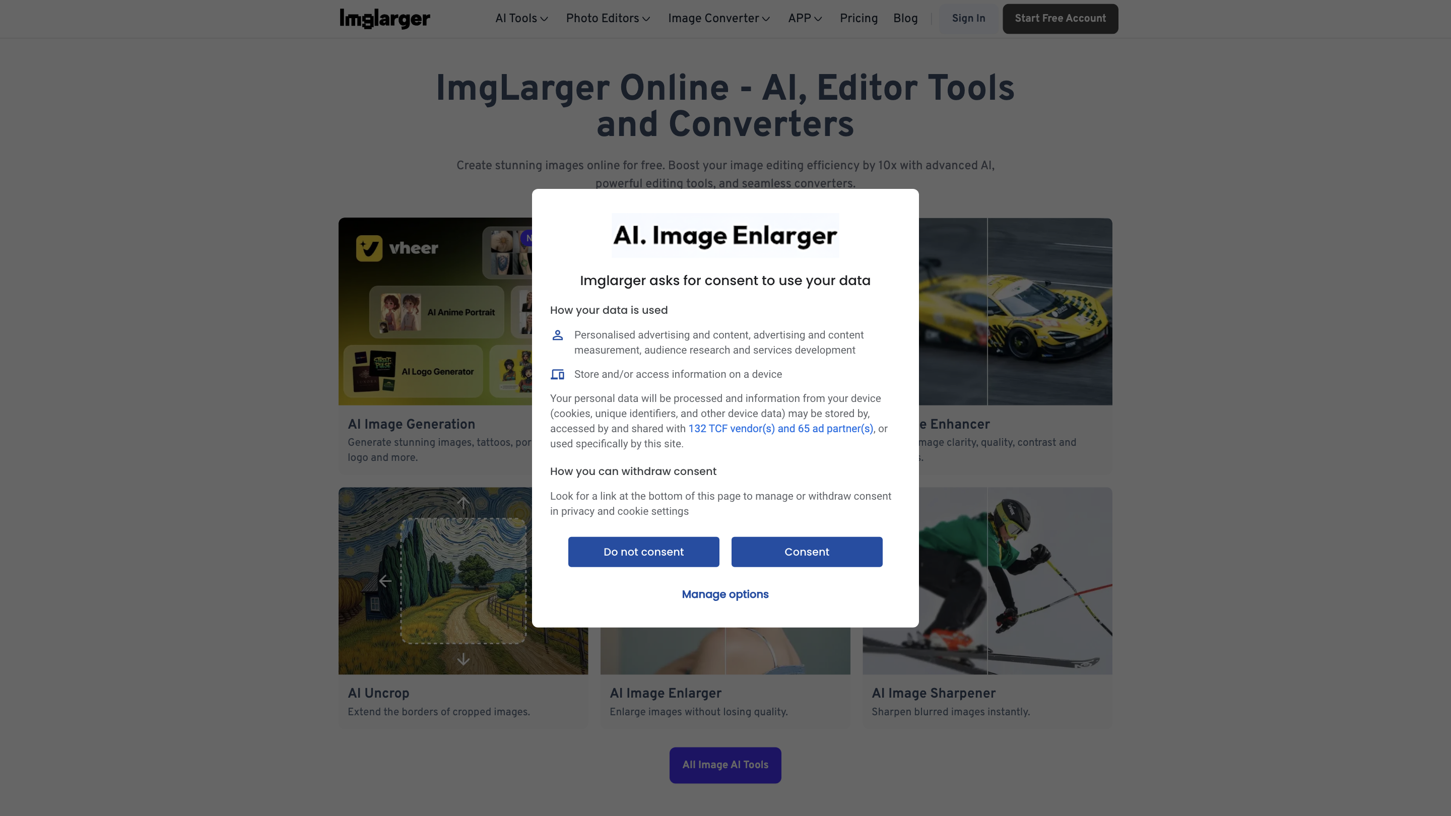 AI Image Enlarger