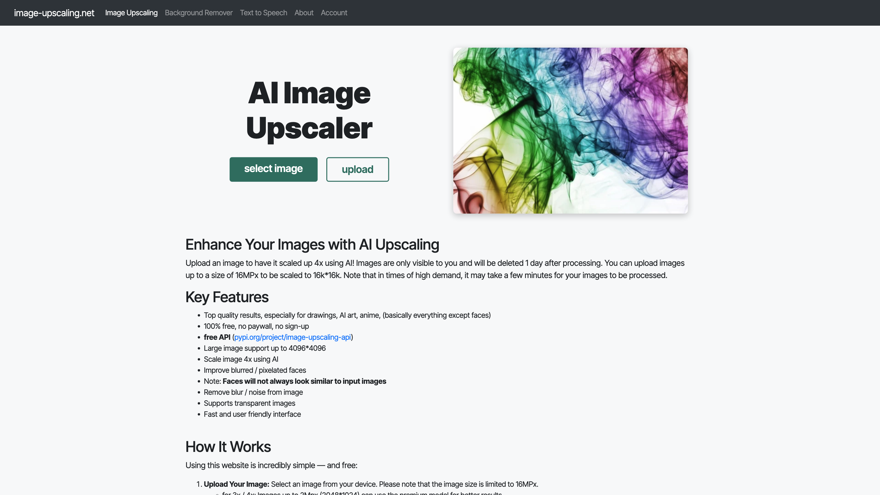 AI Image Upscaling
