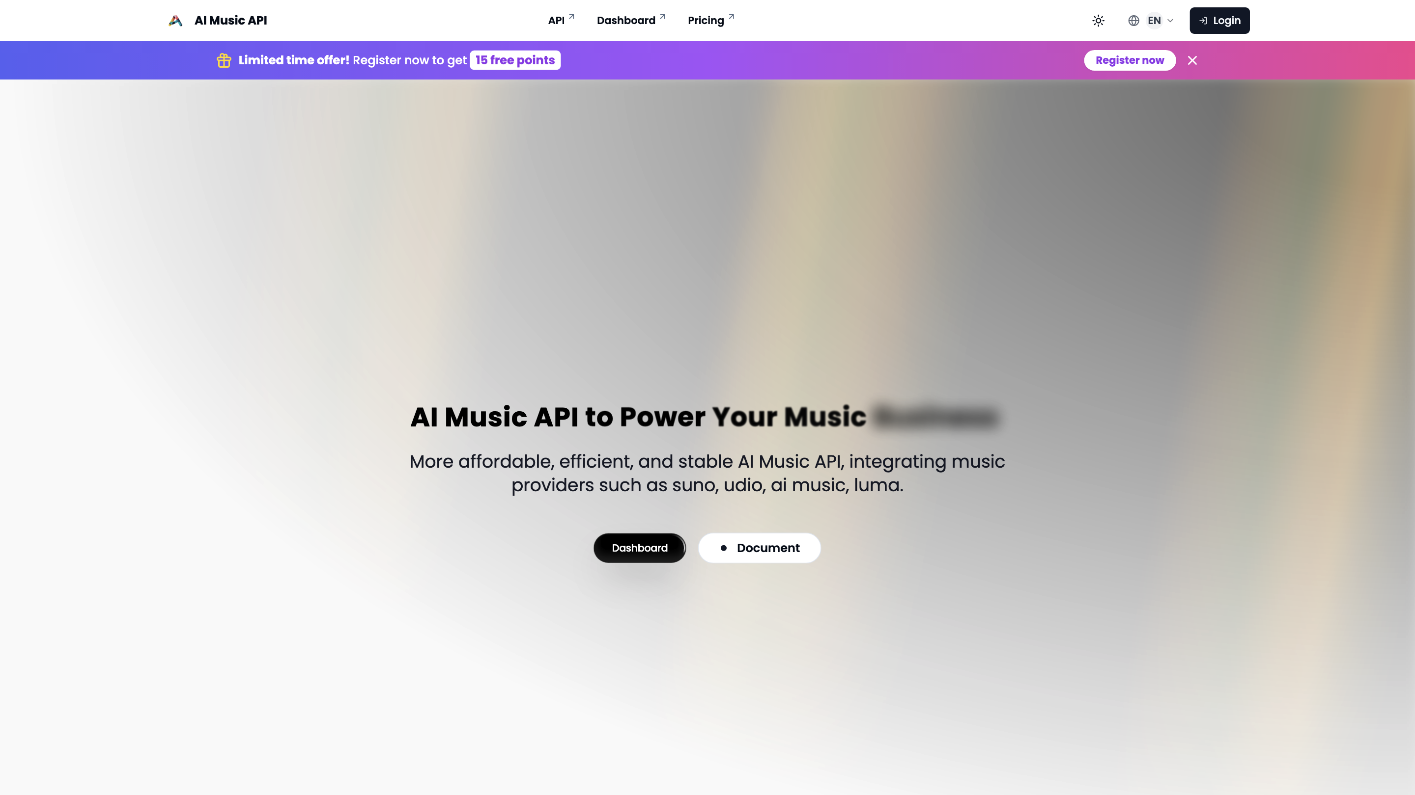 AI Music API