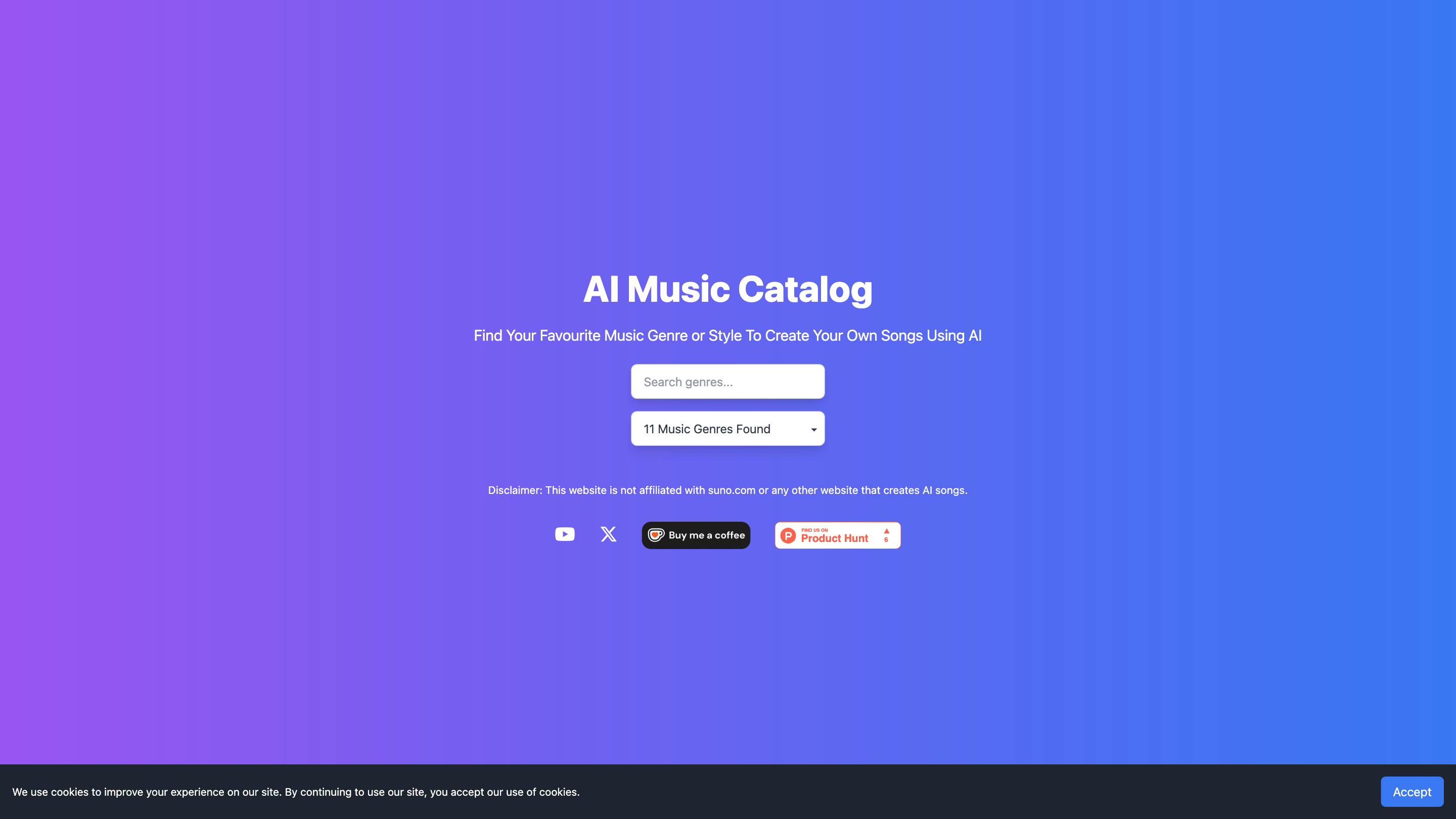 AI Music Catalog