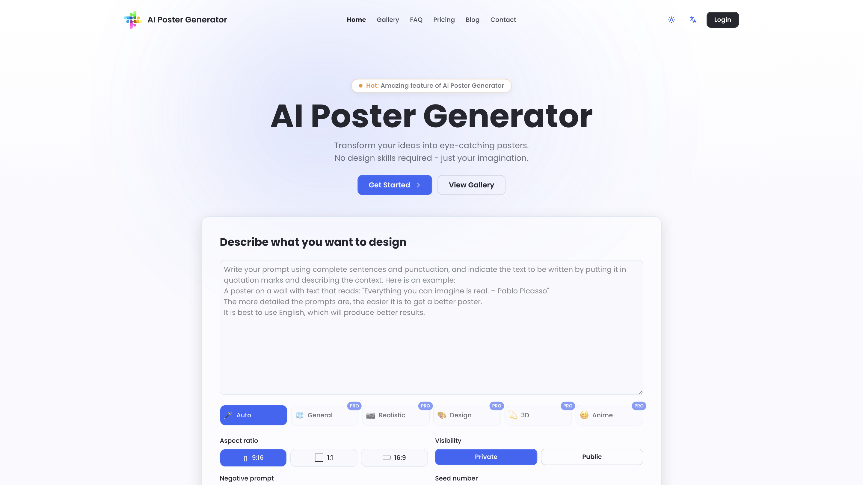 AI Poster Maker