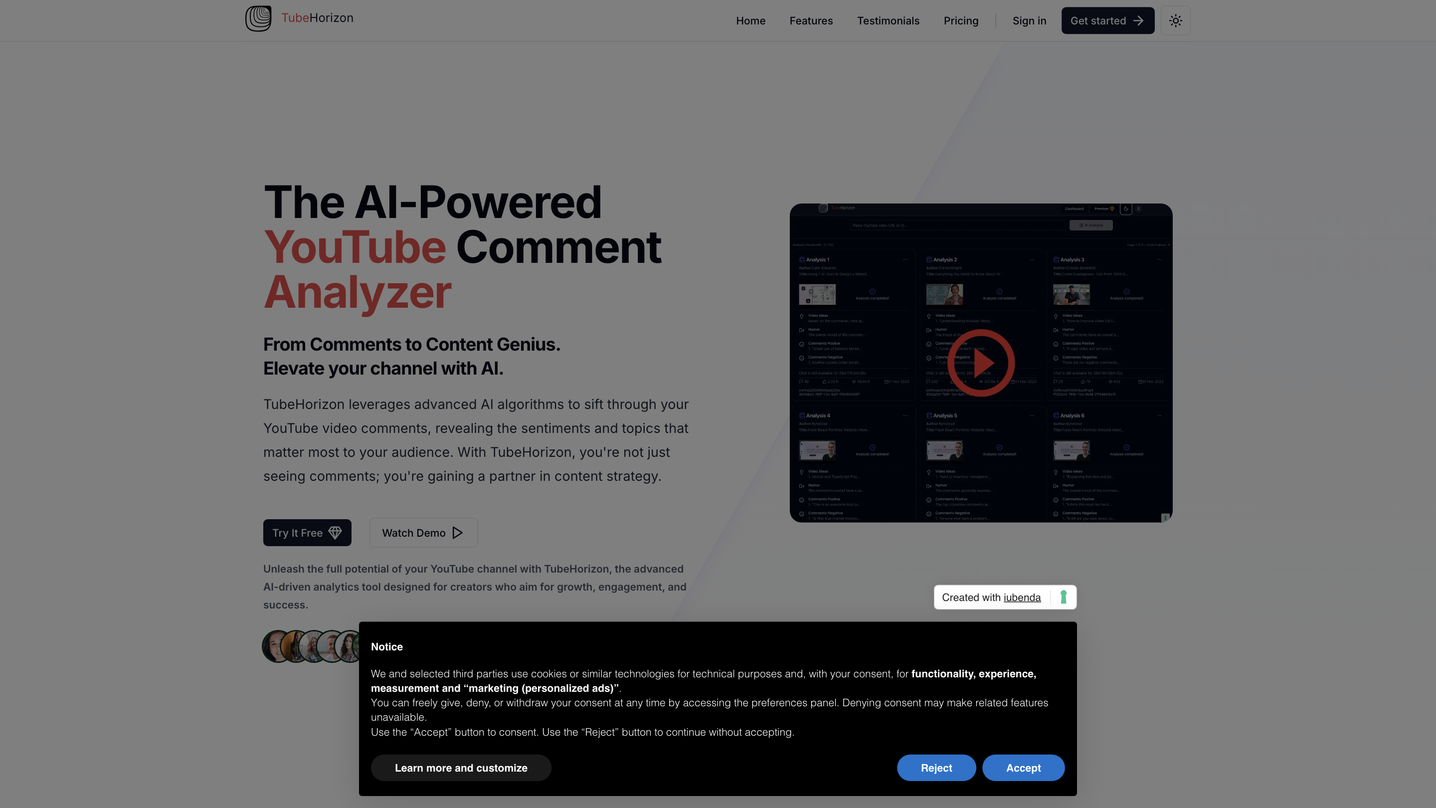 AI-Powered YouTube Comment Analyzer