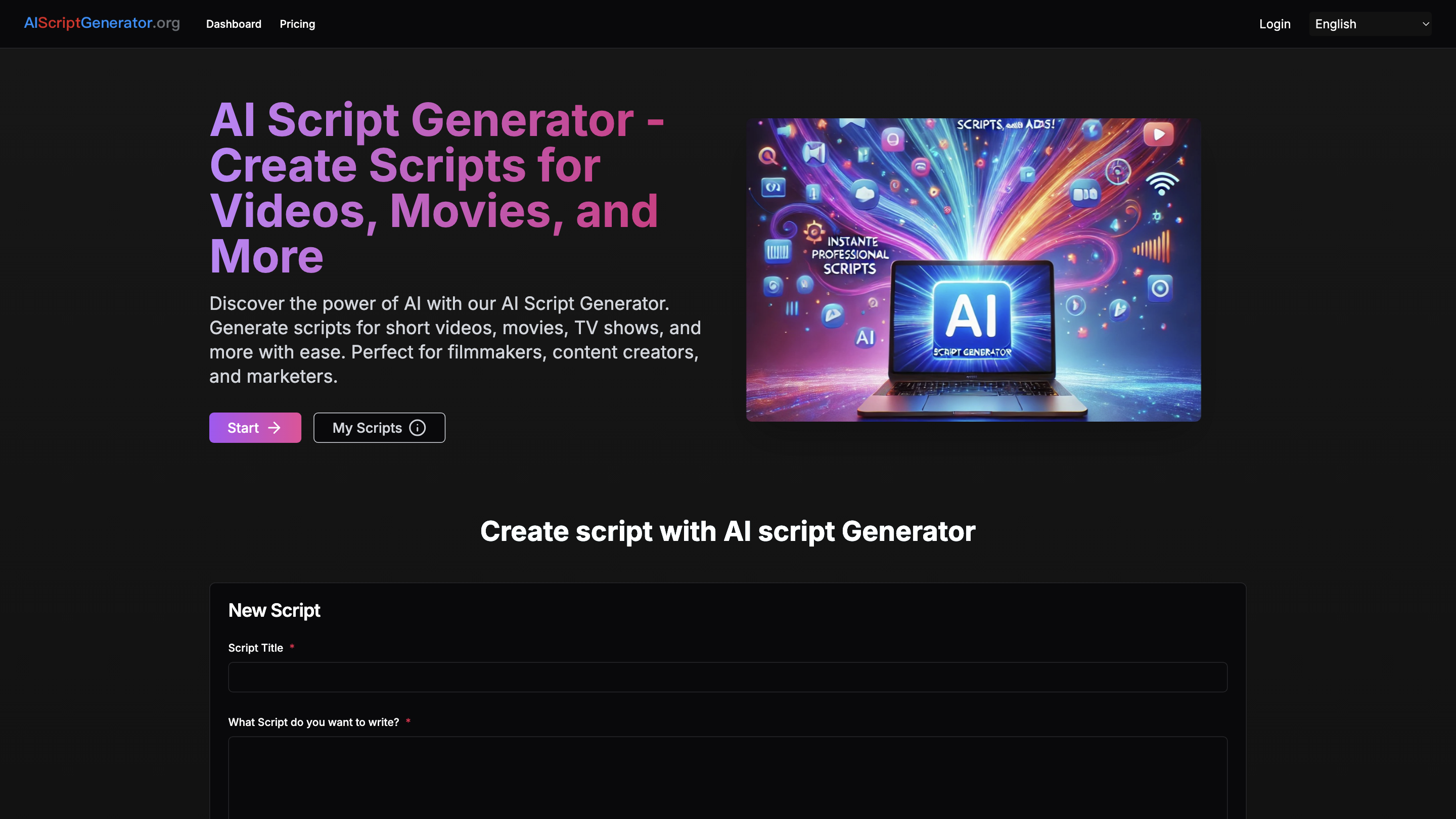 AI Script Generator