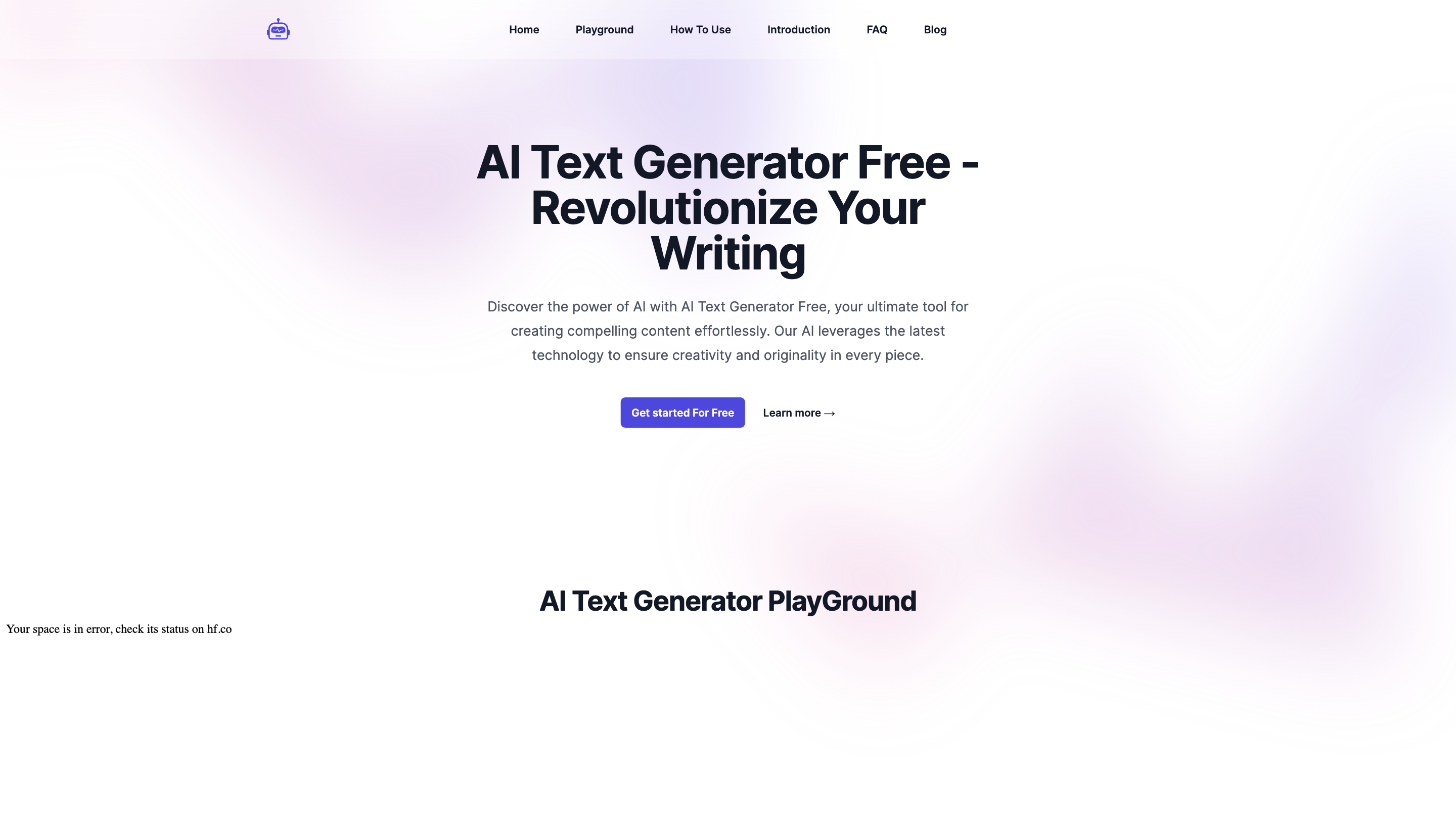 AI Text Generator
