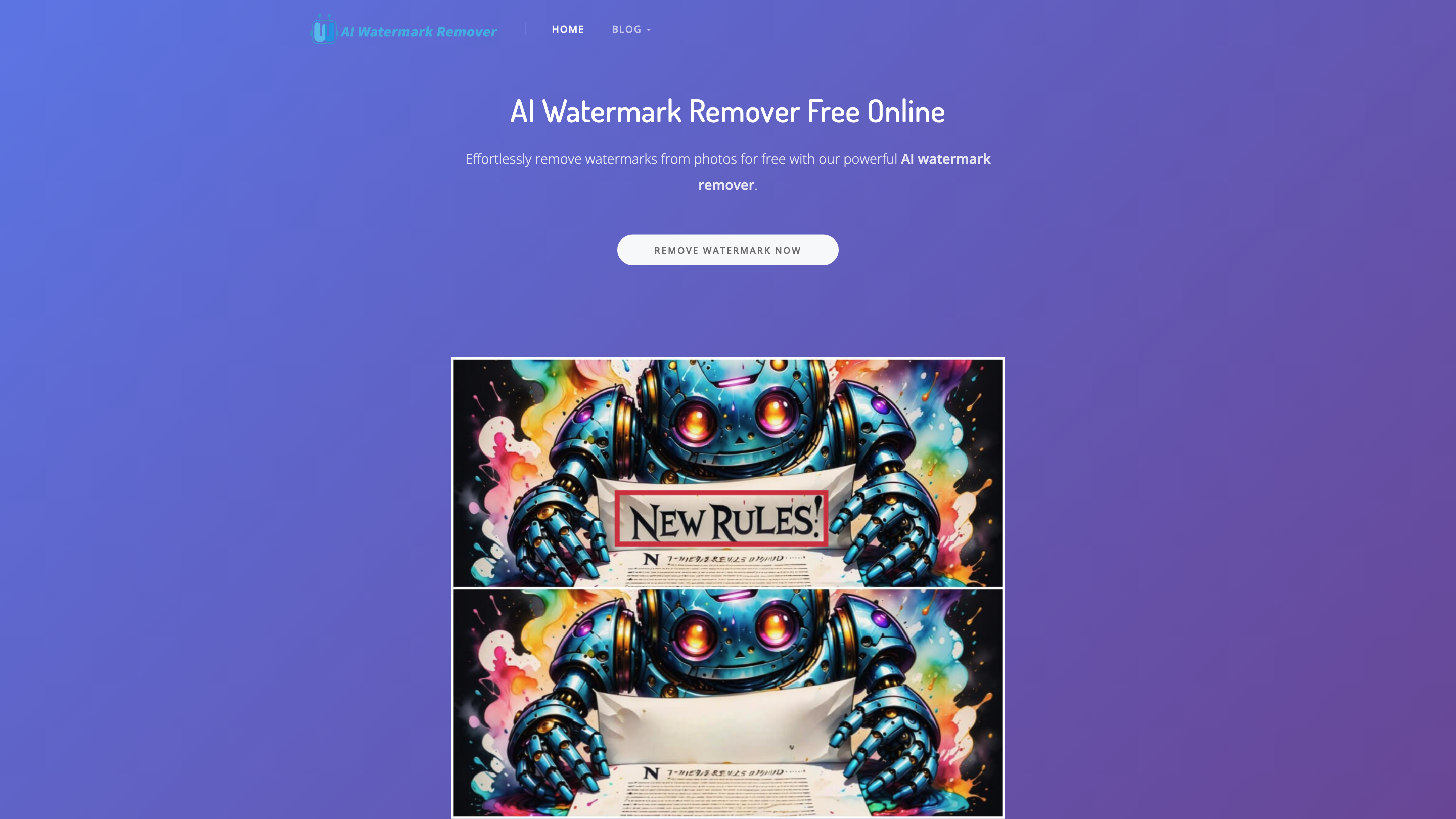 AI Watermark Remover
