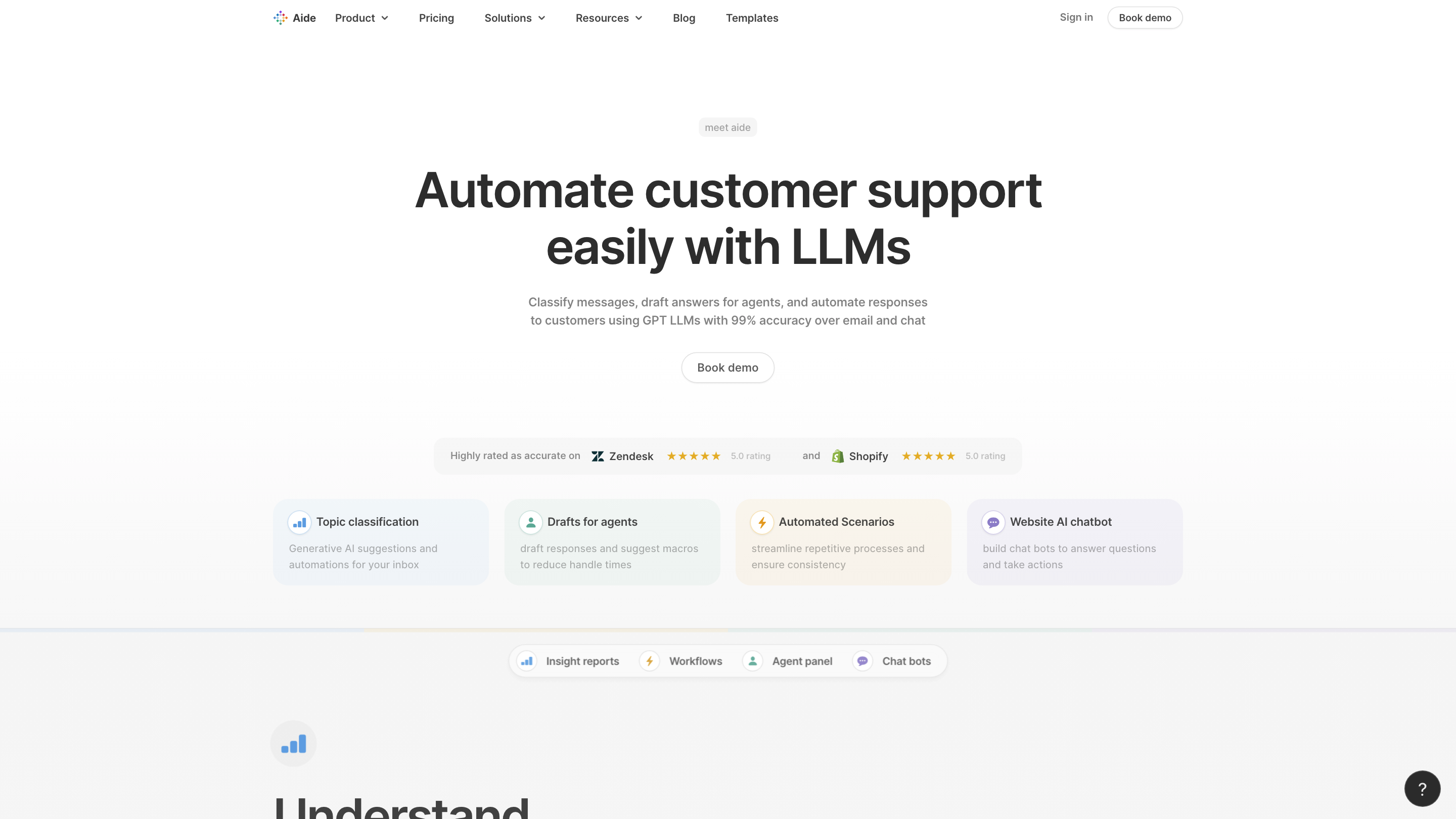Aide - AI Integrations for Customer Support