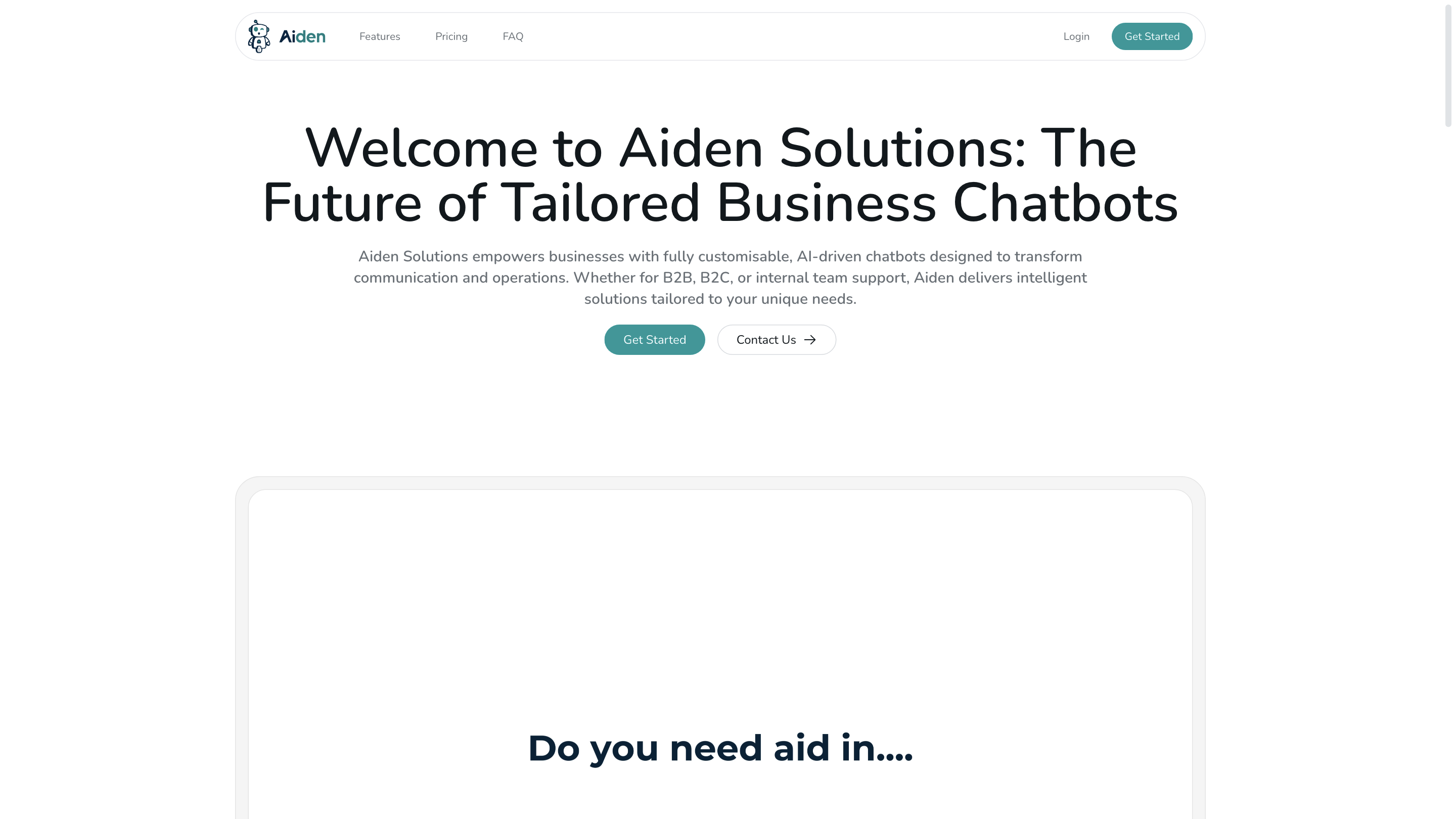 Aiden Solutions