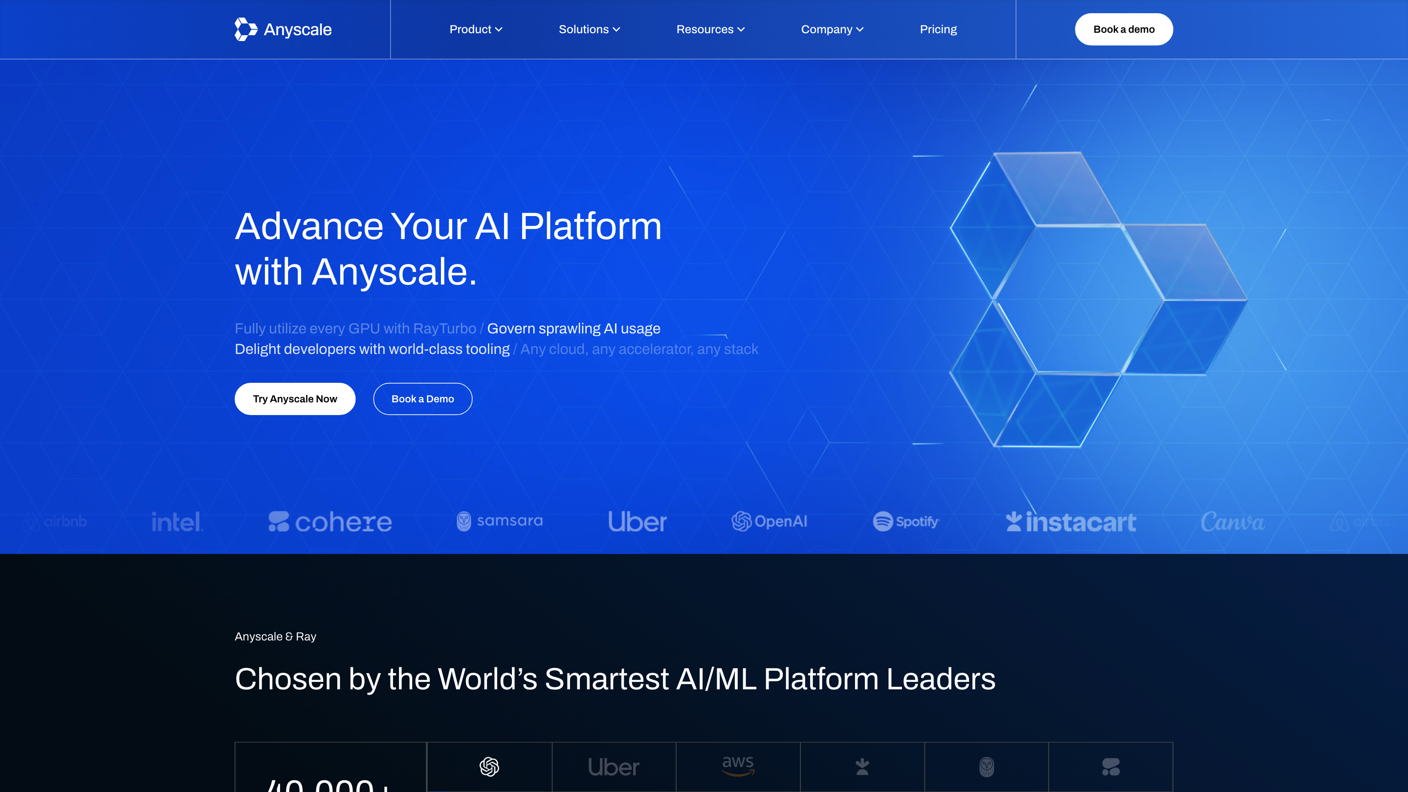 Anyscale | Scalable Compute for AI and Python