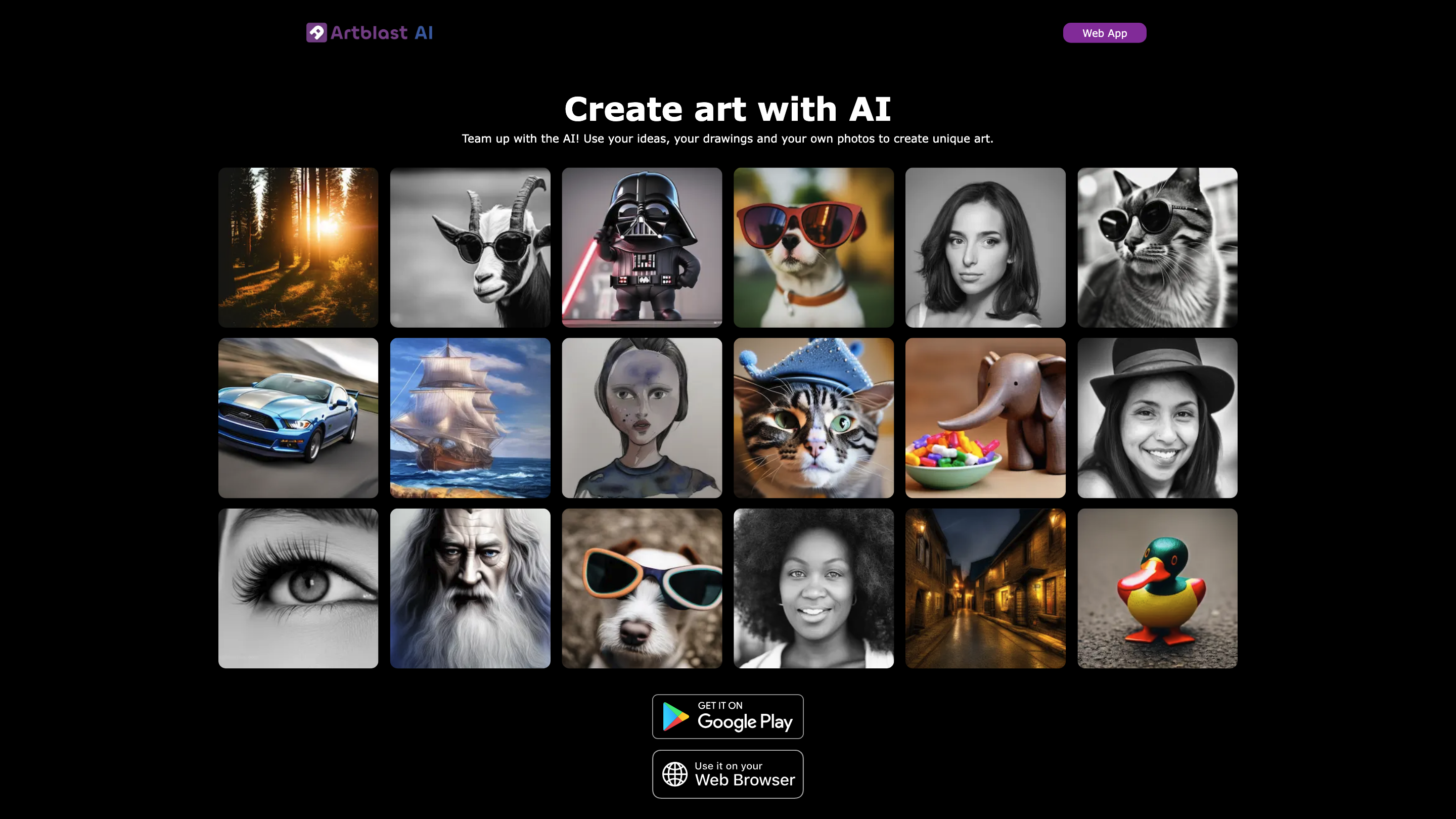 ArtBlast AI