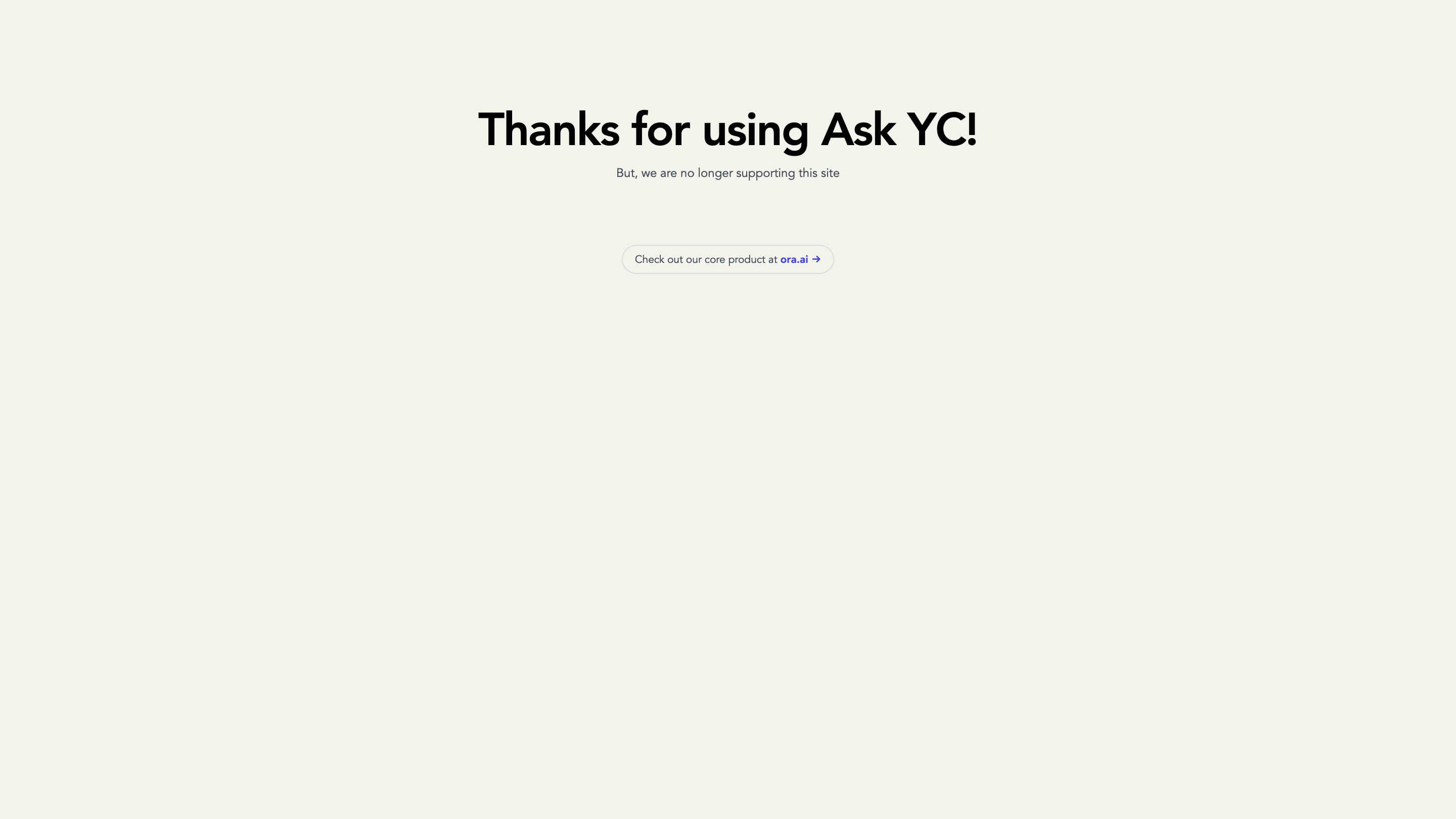 Ask YC