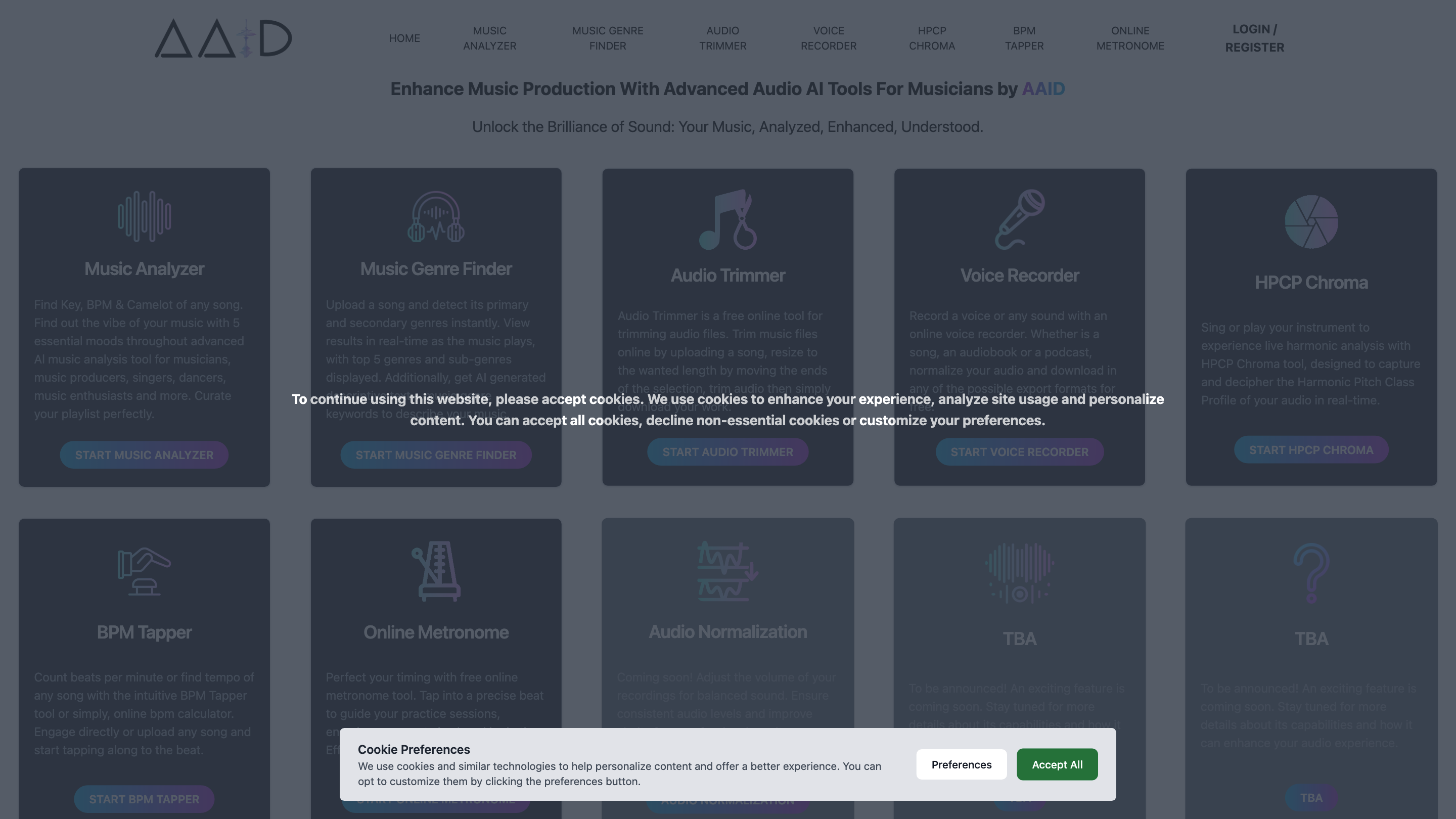 Audio AI Dynamics - AAID