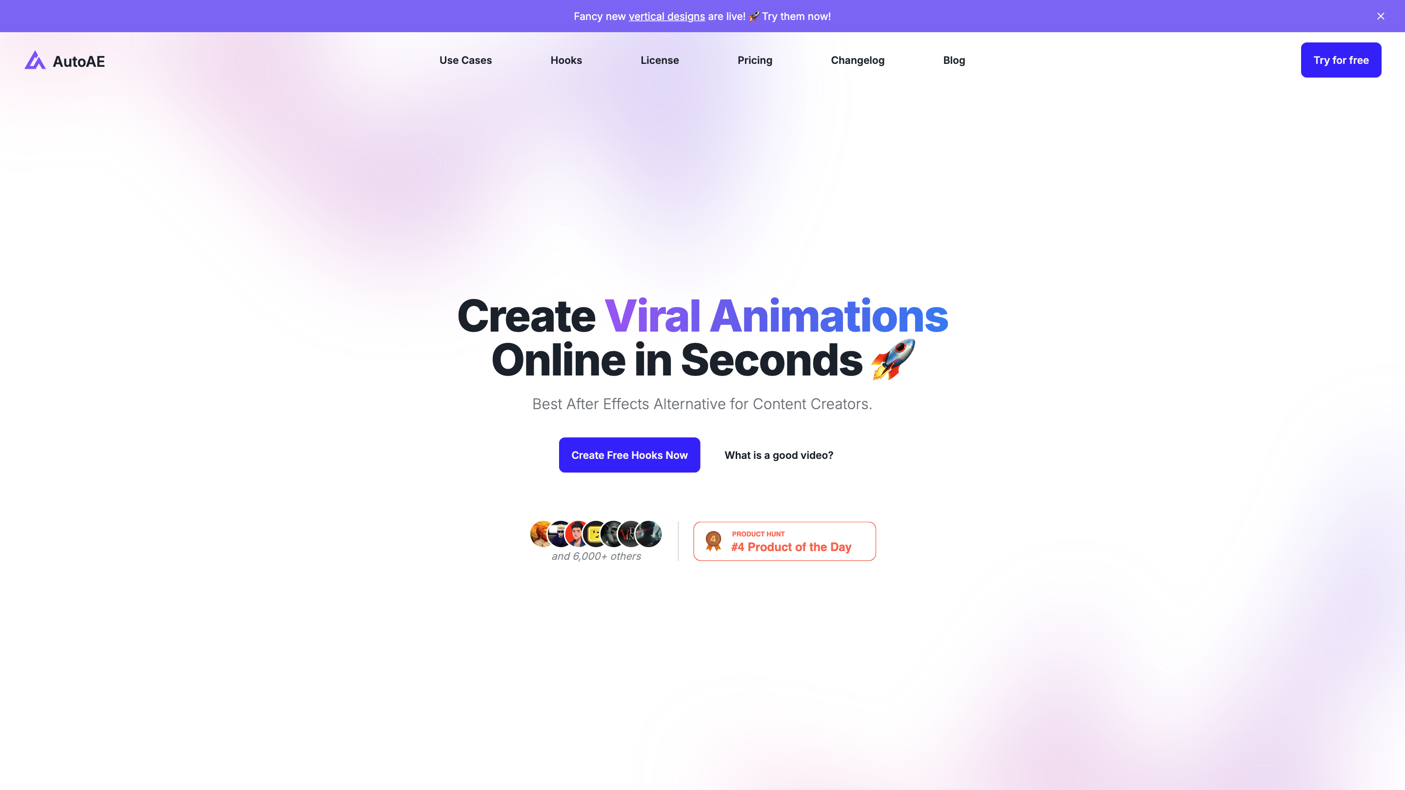 AutoAE: Viral Hooks & YouTube Video Online Generator