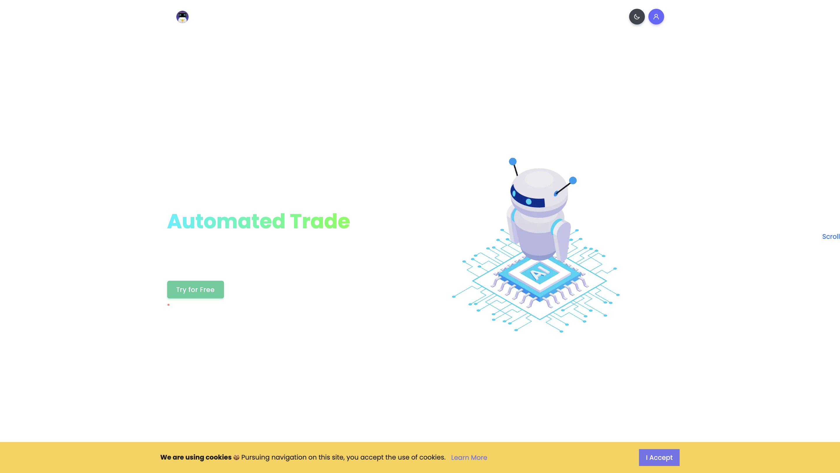 Automated Algorithmic Trading - CryptoMatic Bot