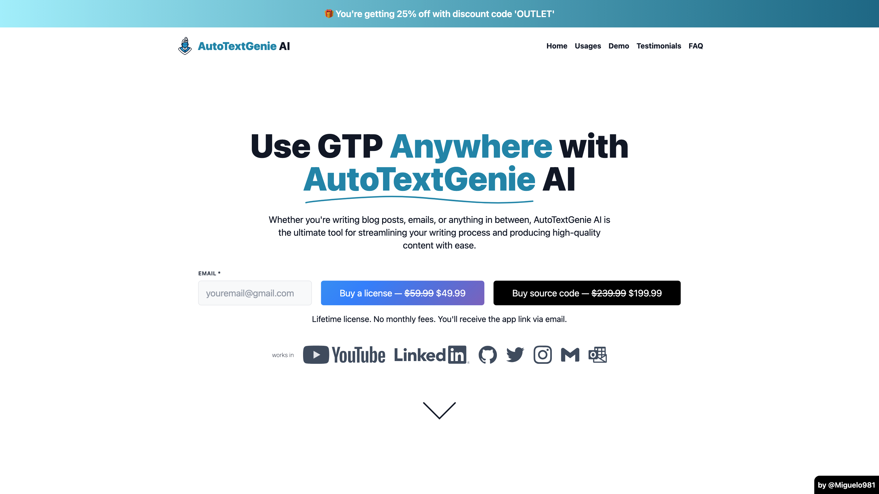 AutoTextGenie AI