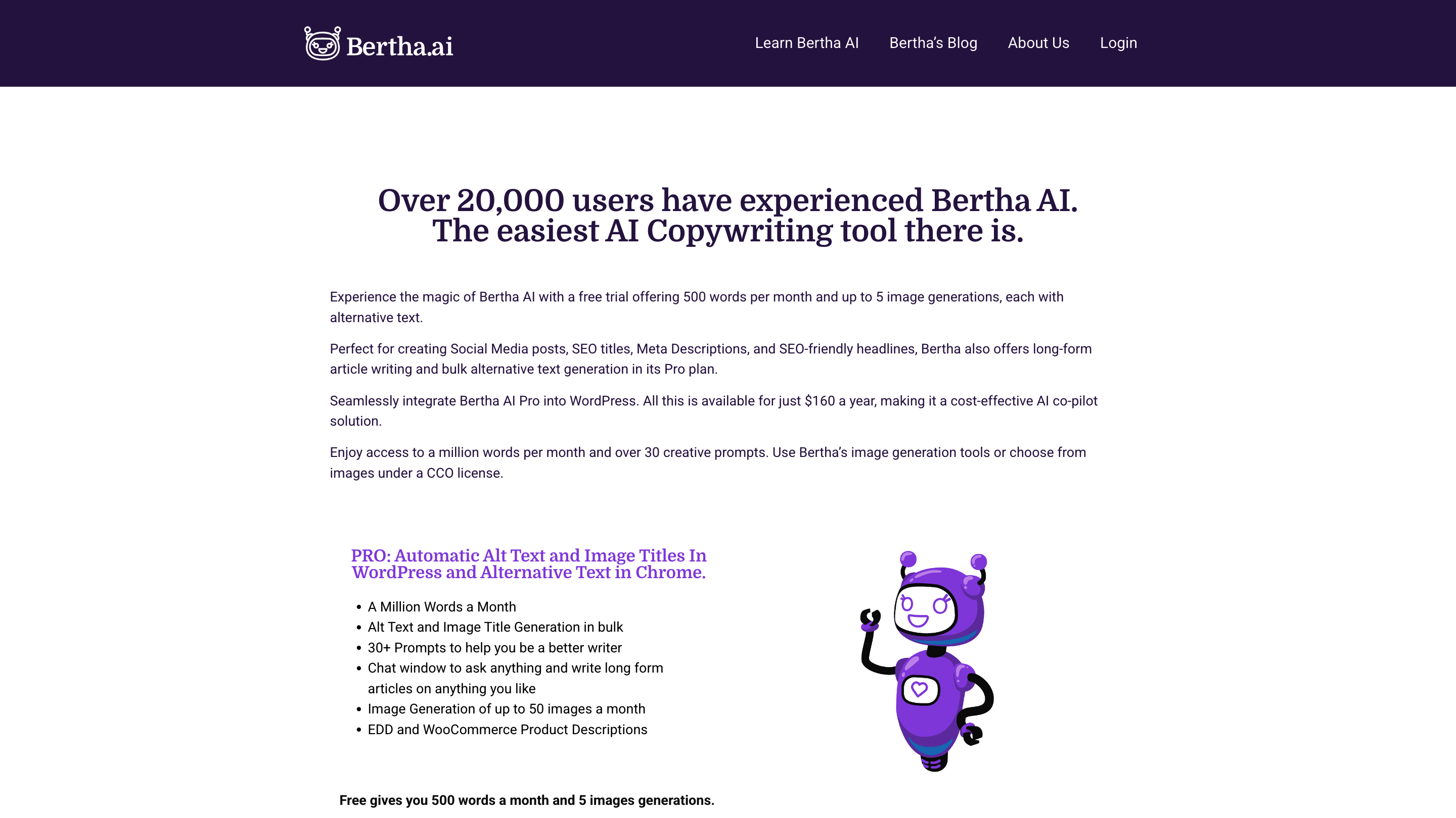 Bertha AI