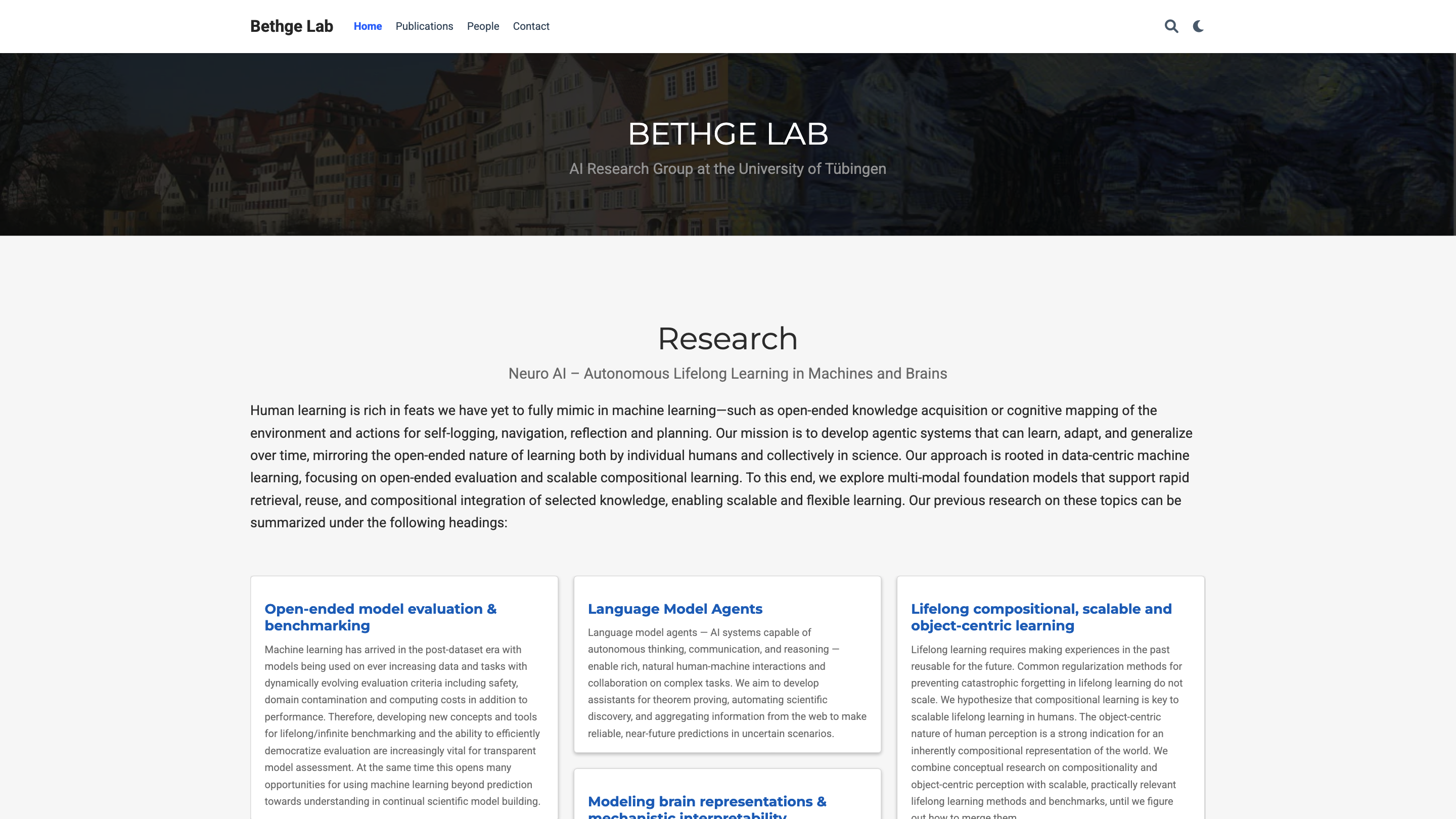 Bethge Lab