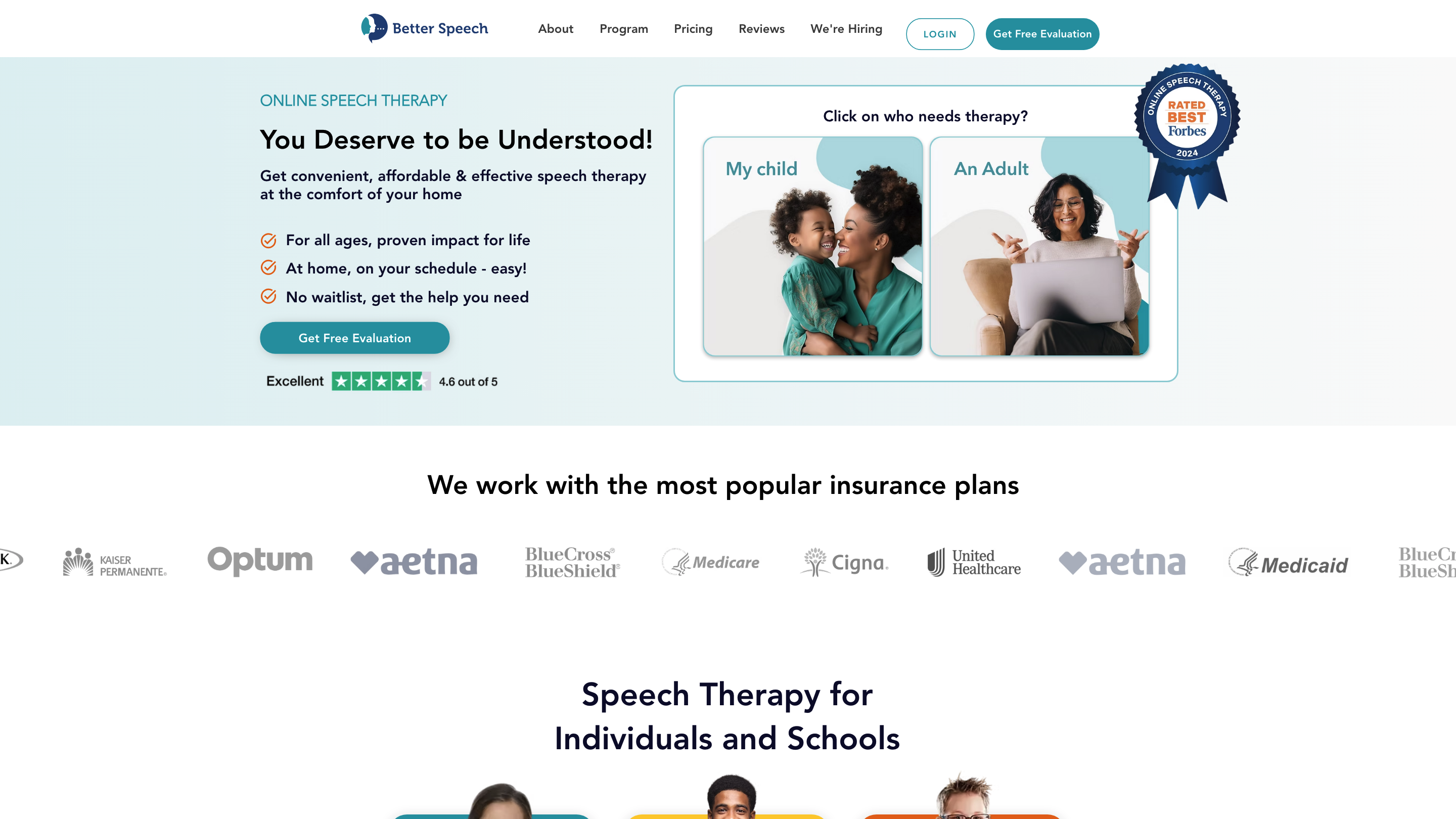 Better Speech Online Speech Therapy