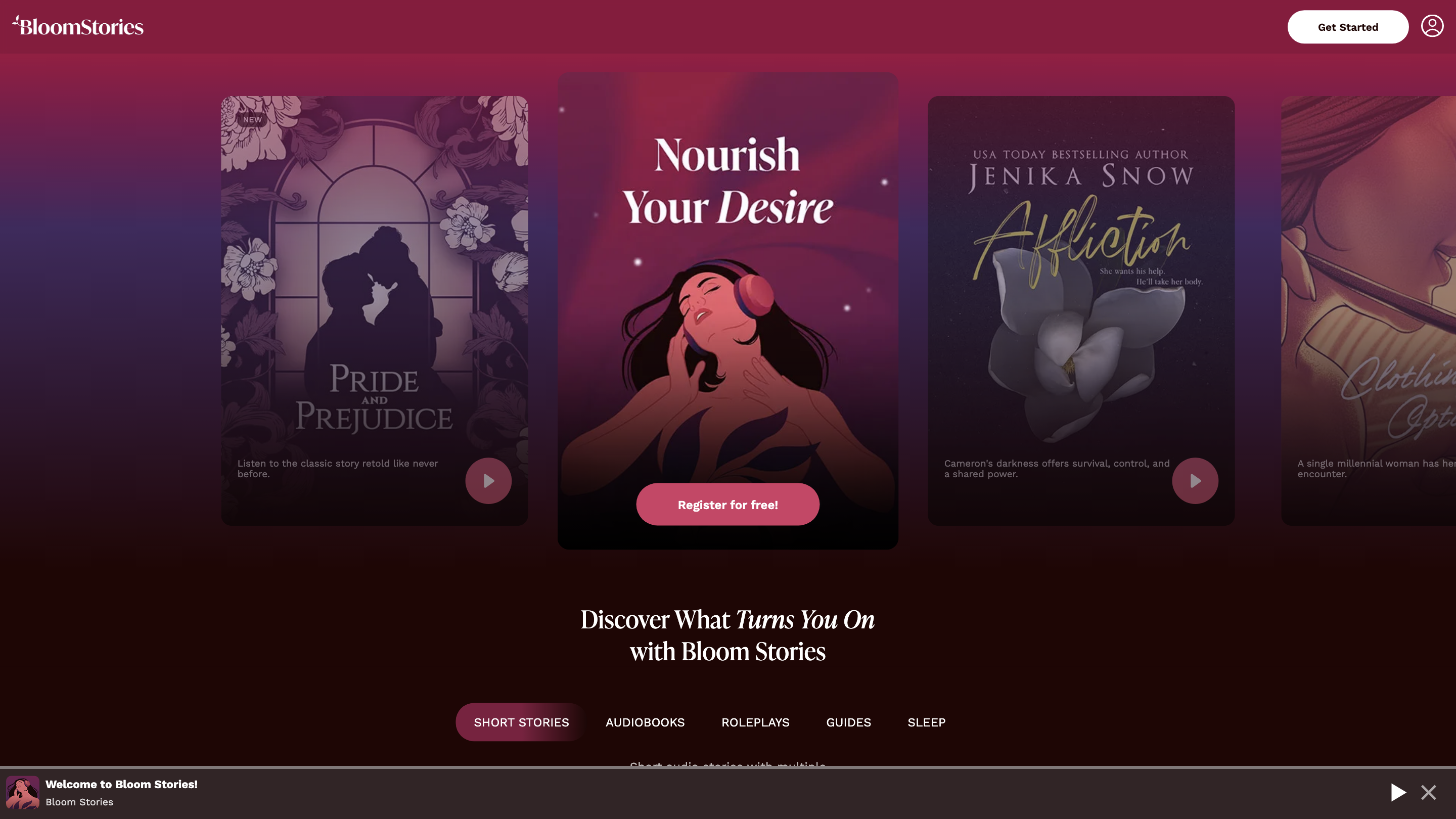 BLOOM | Intimate Audio Stories & Chat