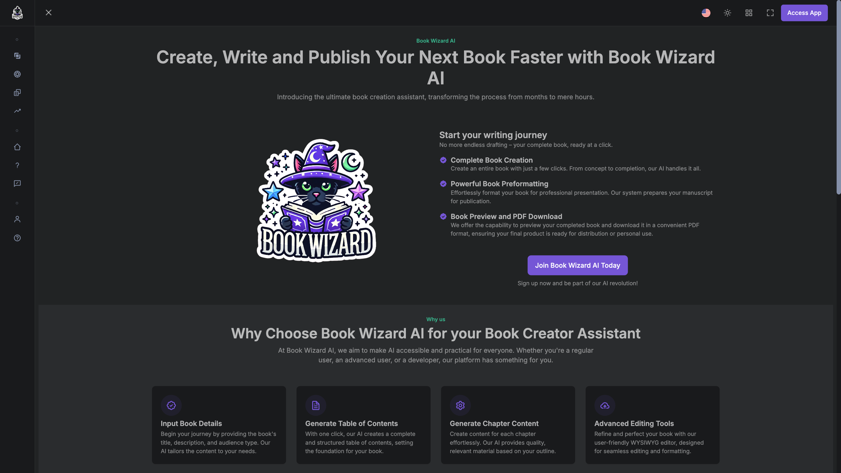 Book Wizard AI