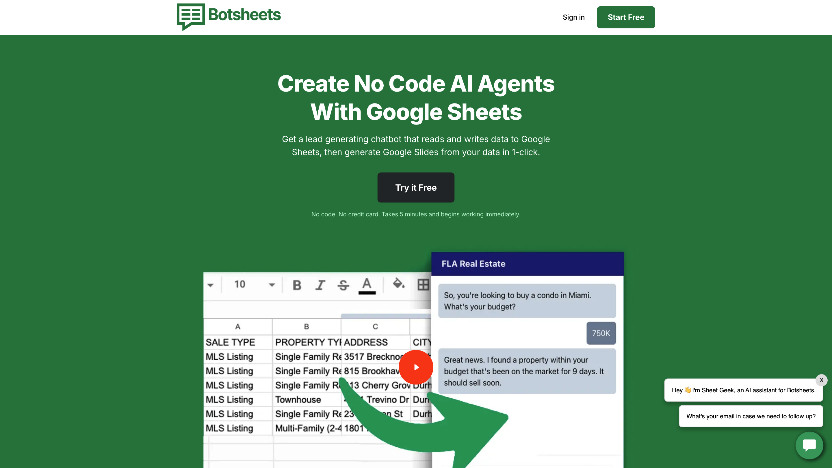 Botsheets: Chat Automation With Google Sheets