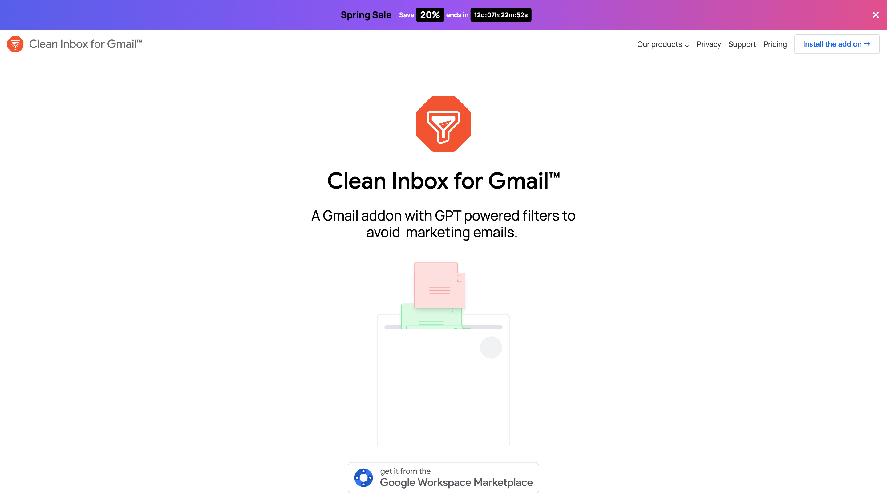Clean Inbox for Gmail™