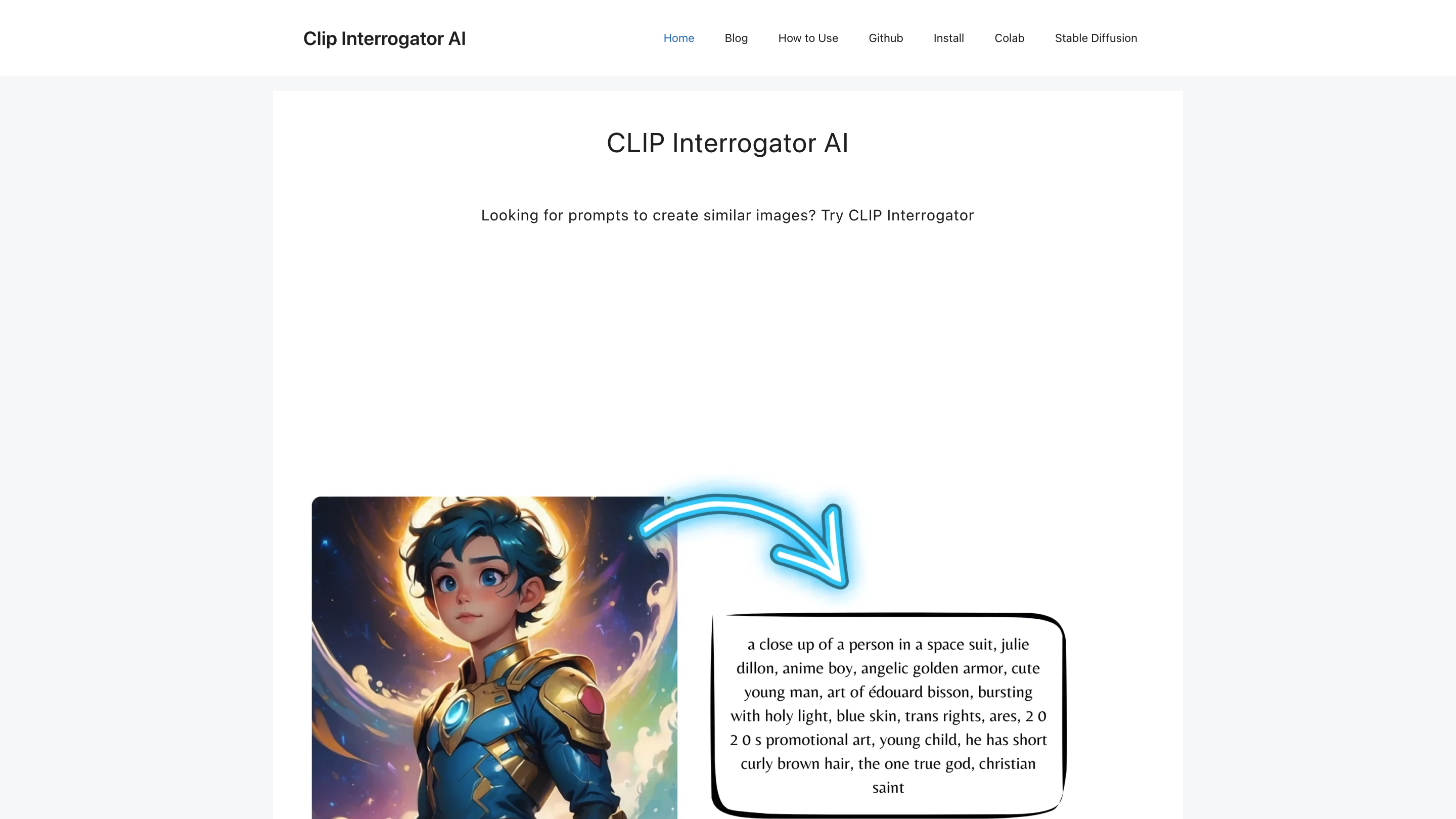 CLIP Interrogator