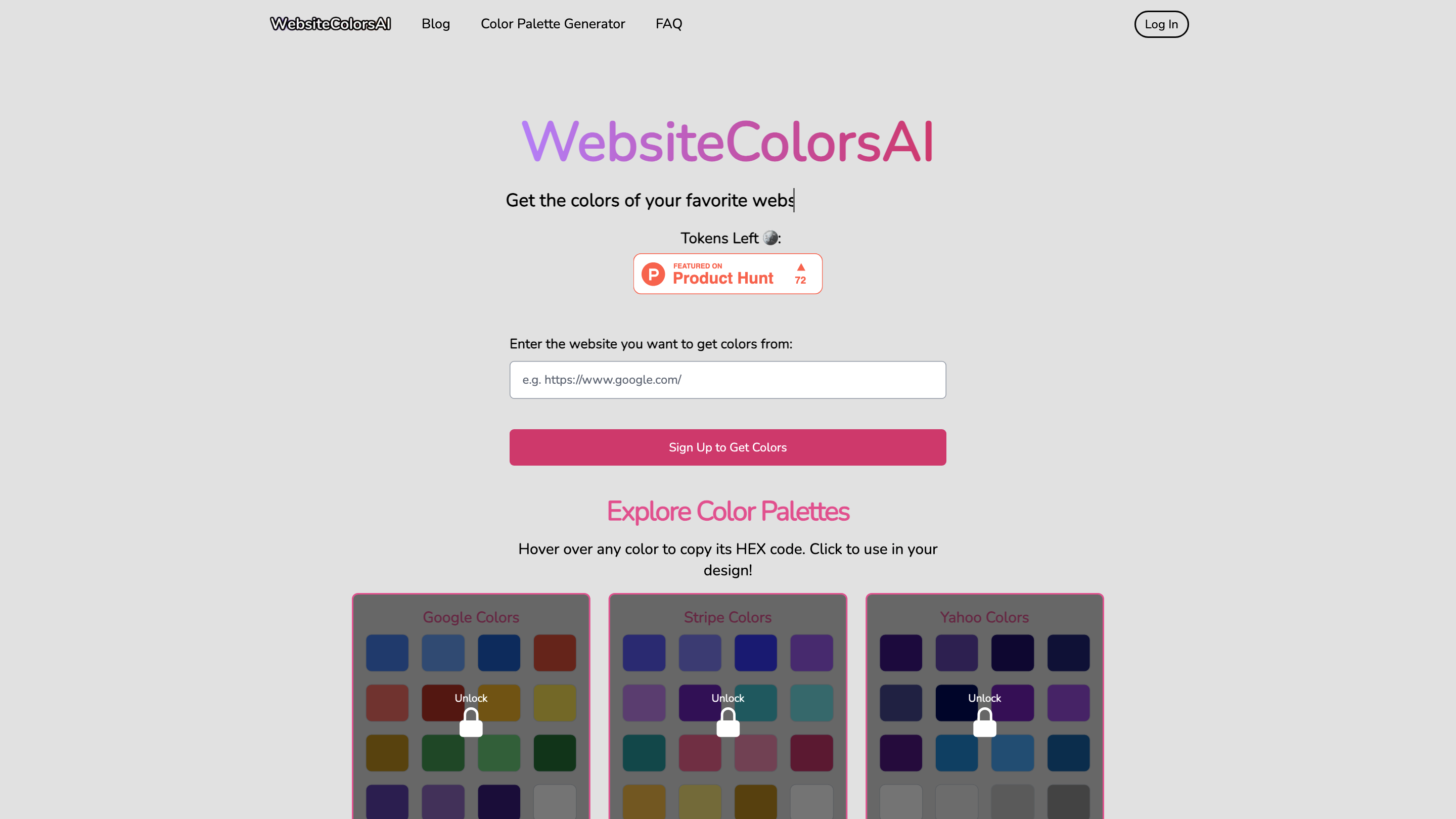 Color Palette Generator