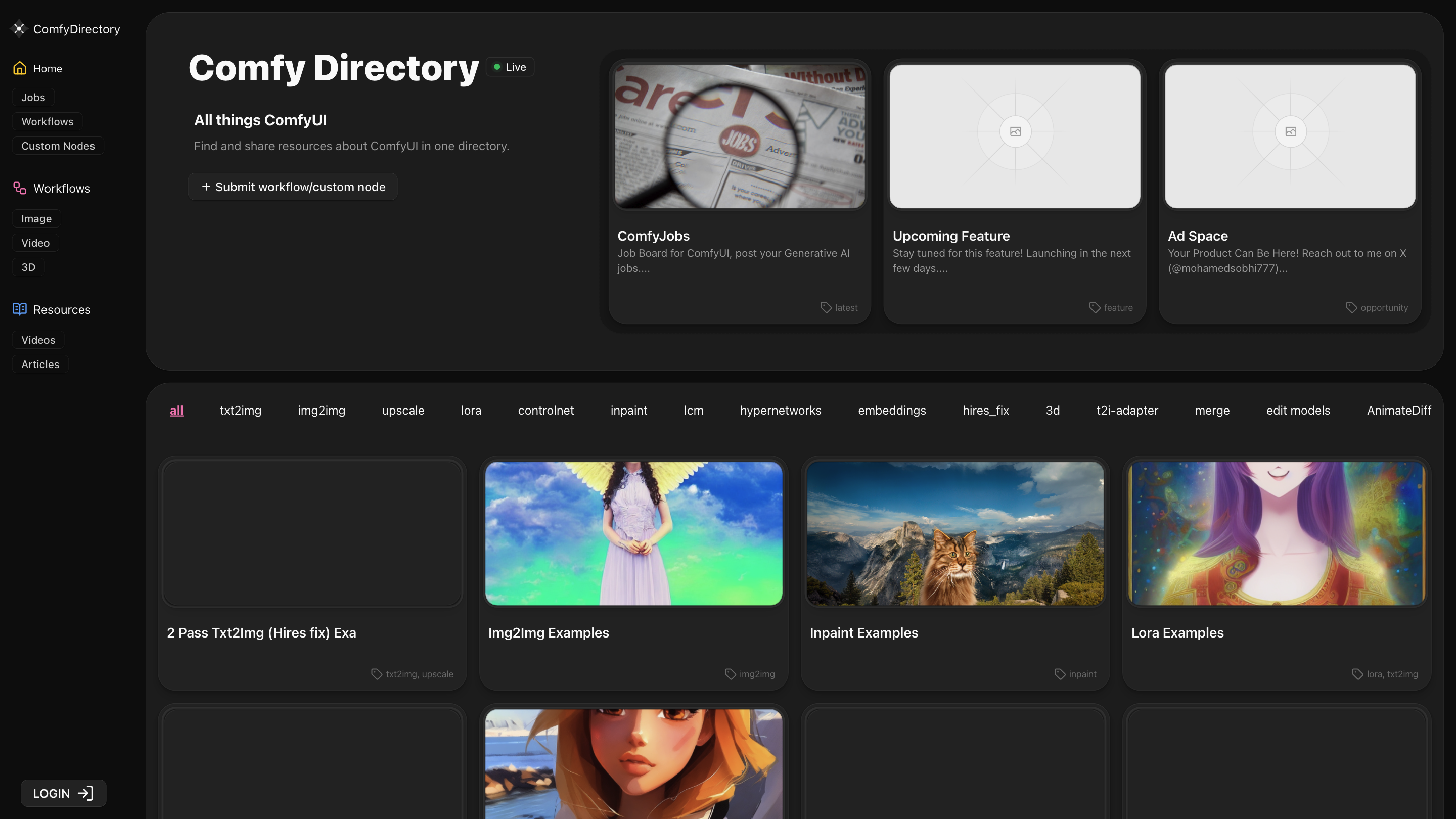 Comfy Directory
