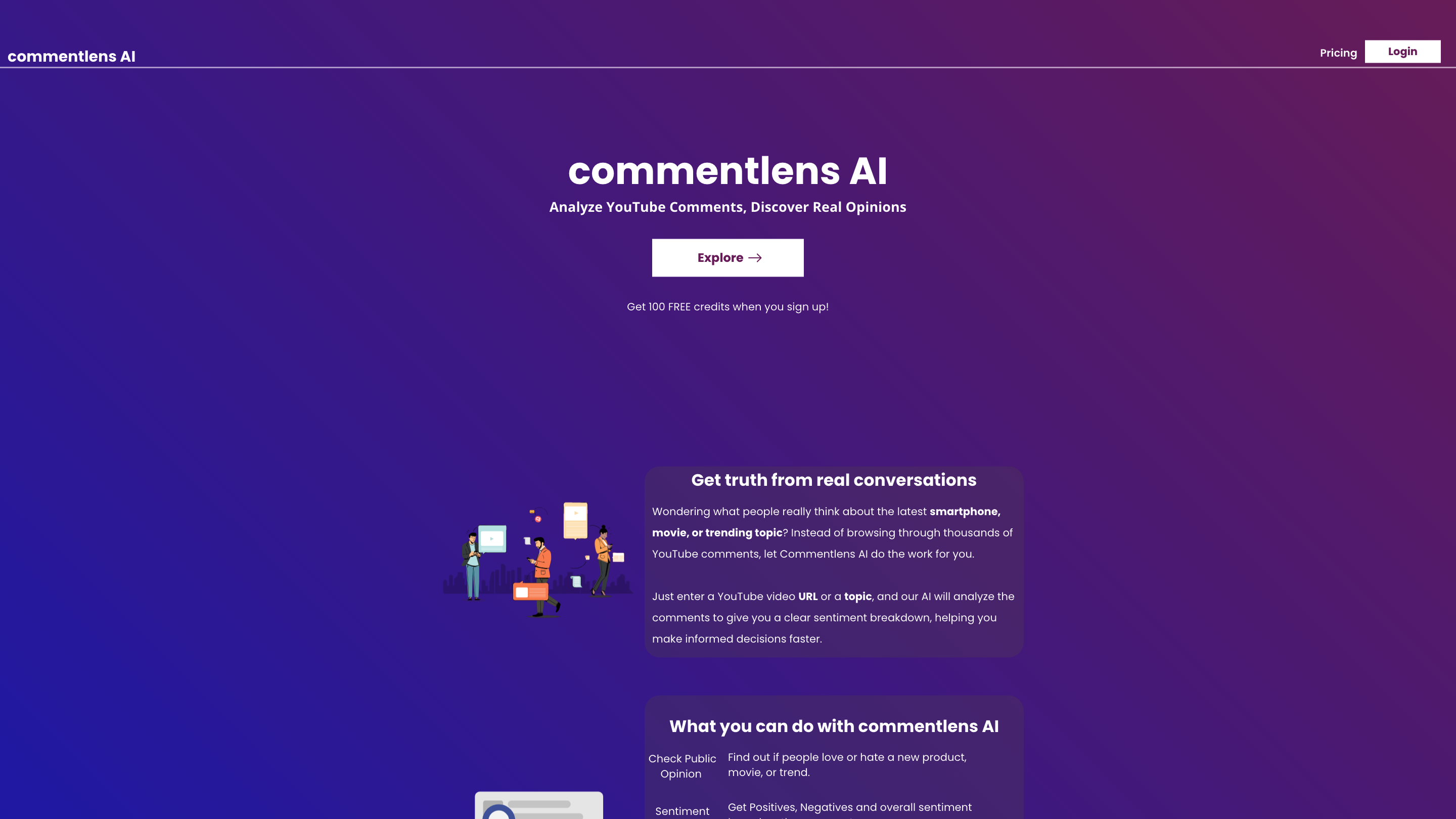 CommentLens AI