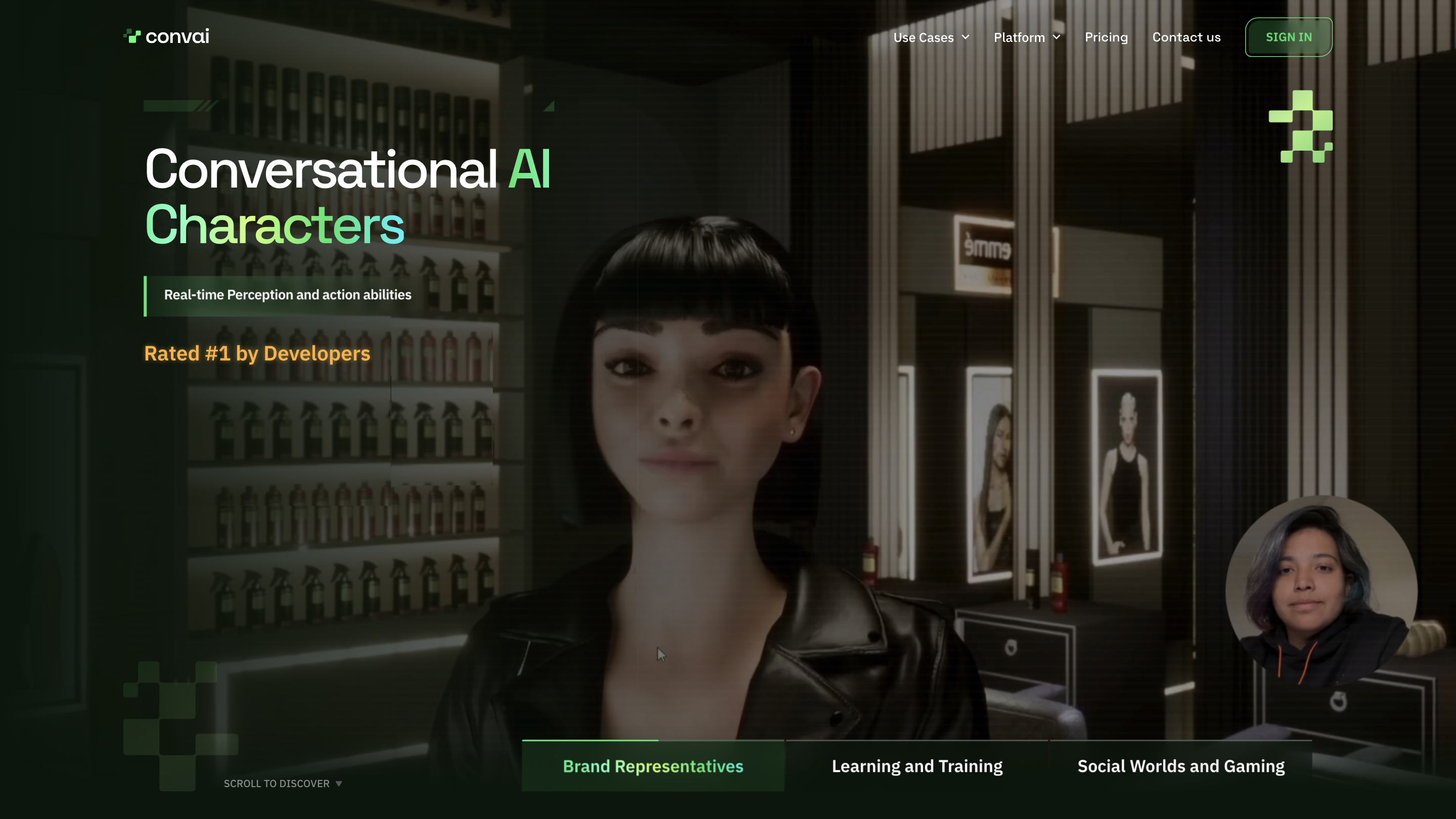 Convai - Conversational AI for Virtual Worlds
