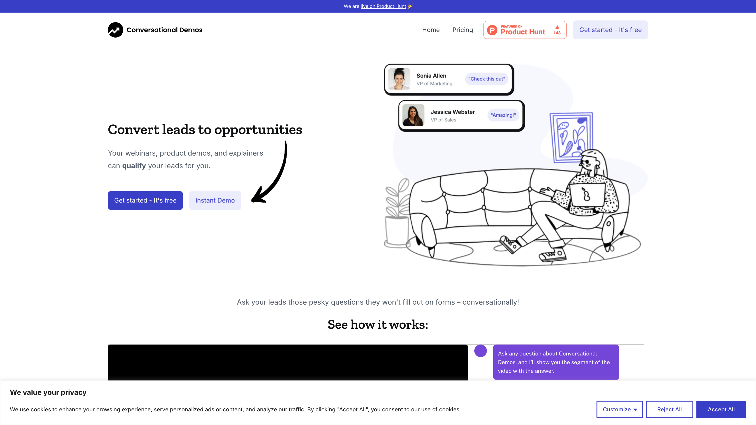 Conversational Demos