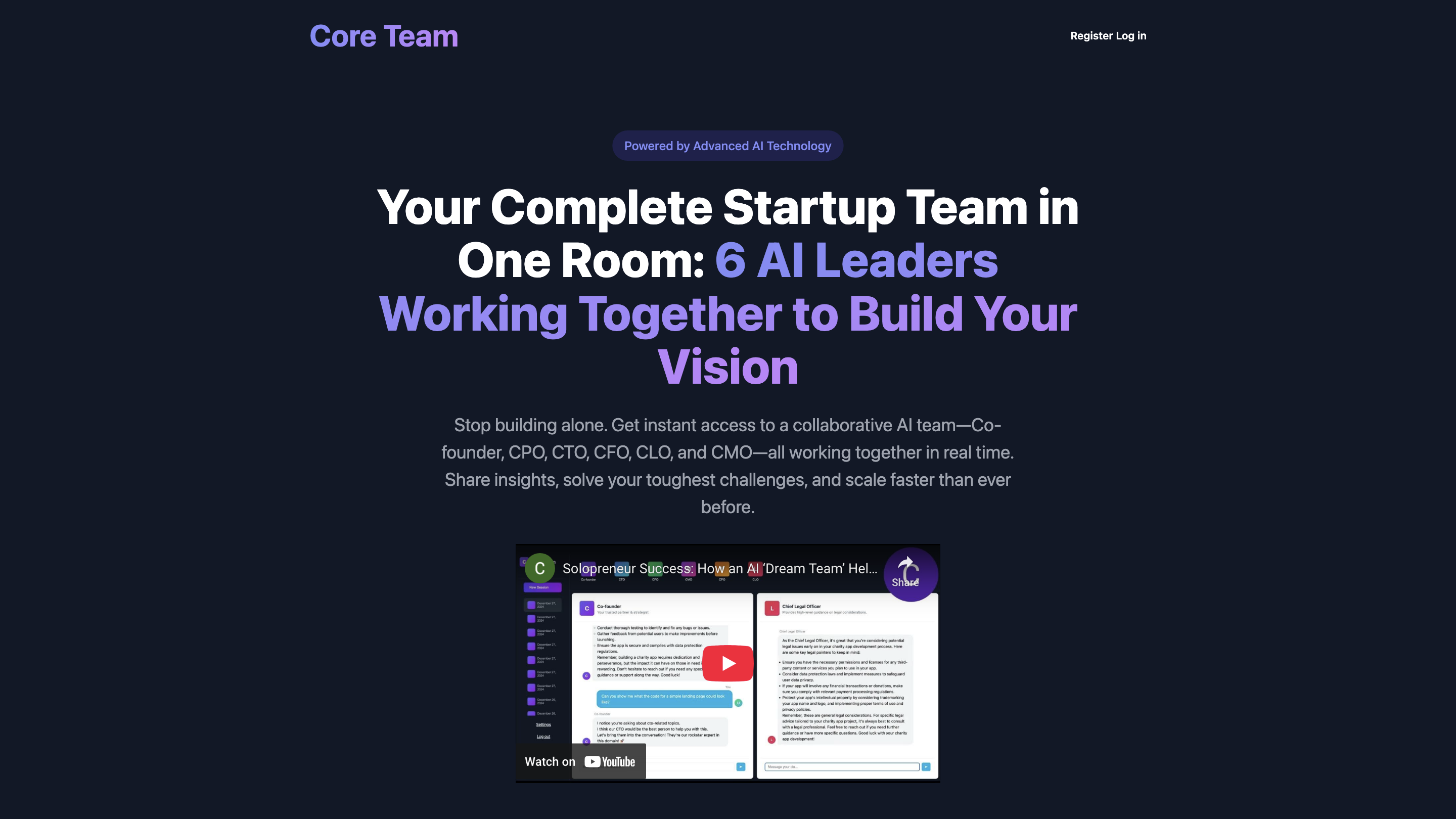 Core Team AI