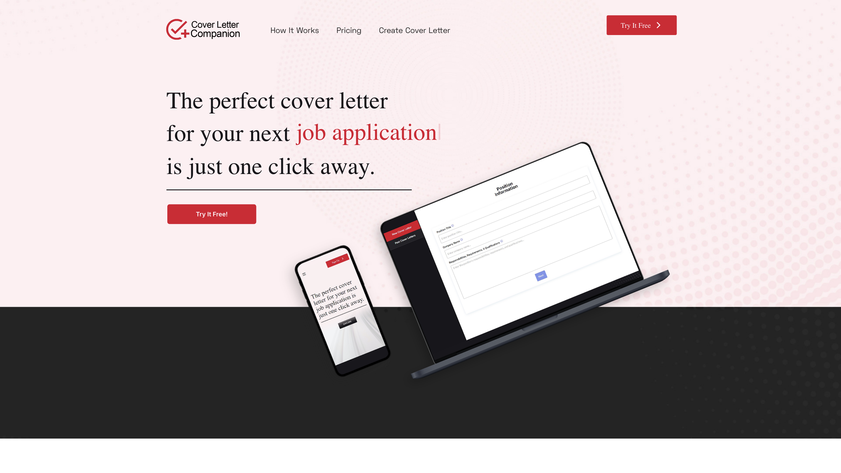 Cover Letter Companion