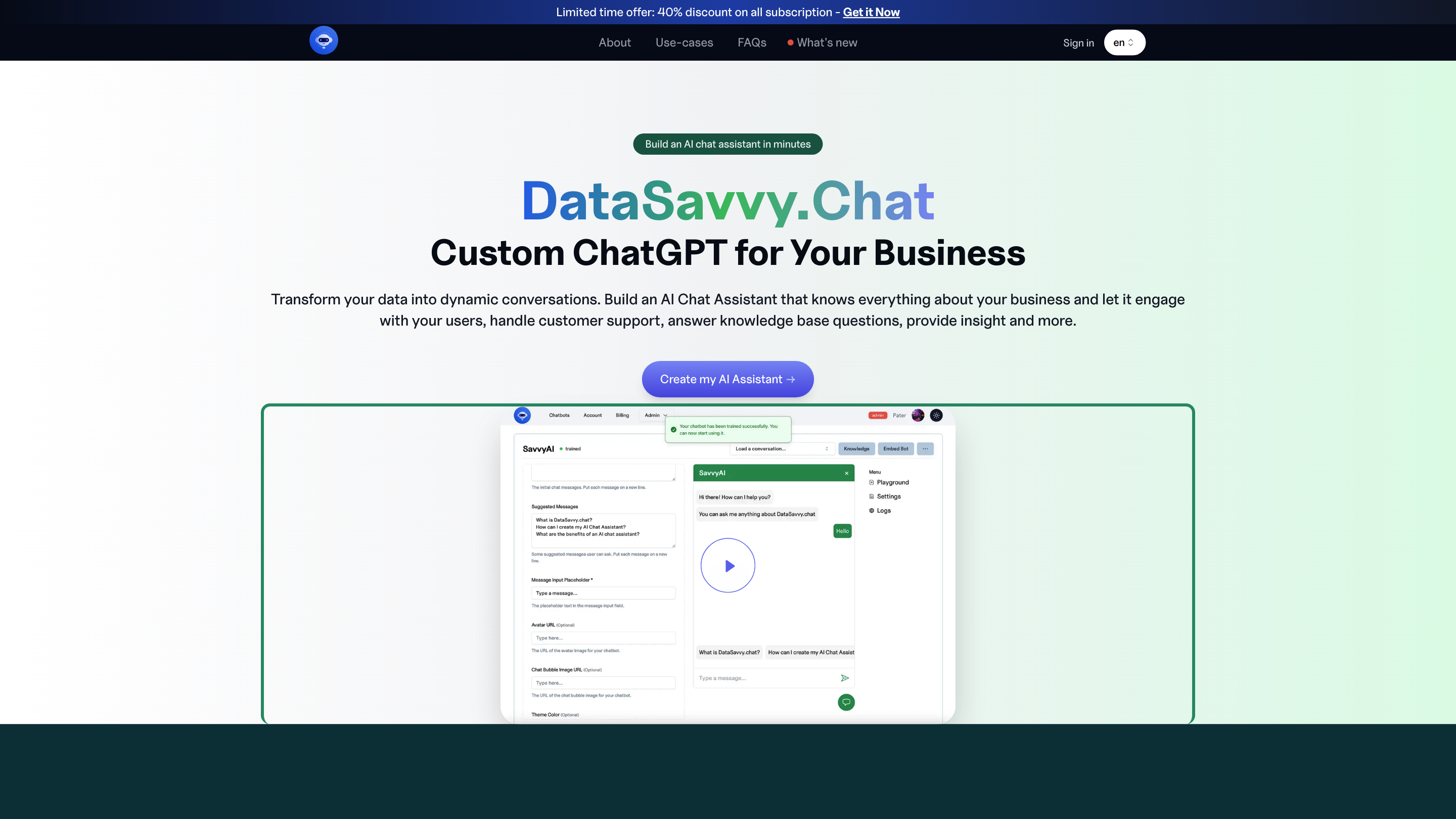 DataSavvy.Chat