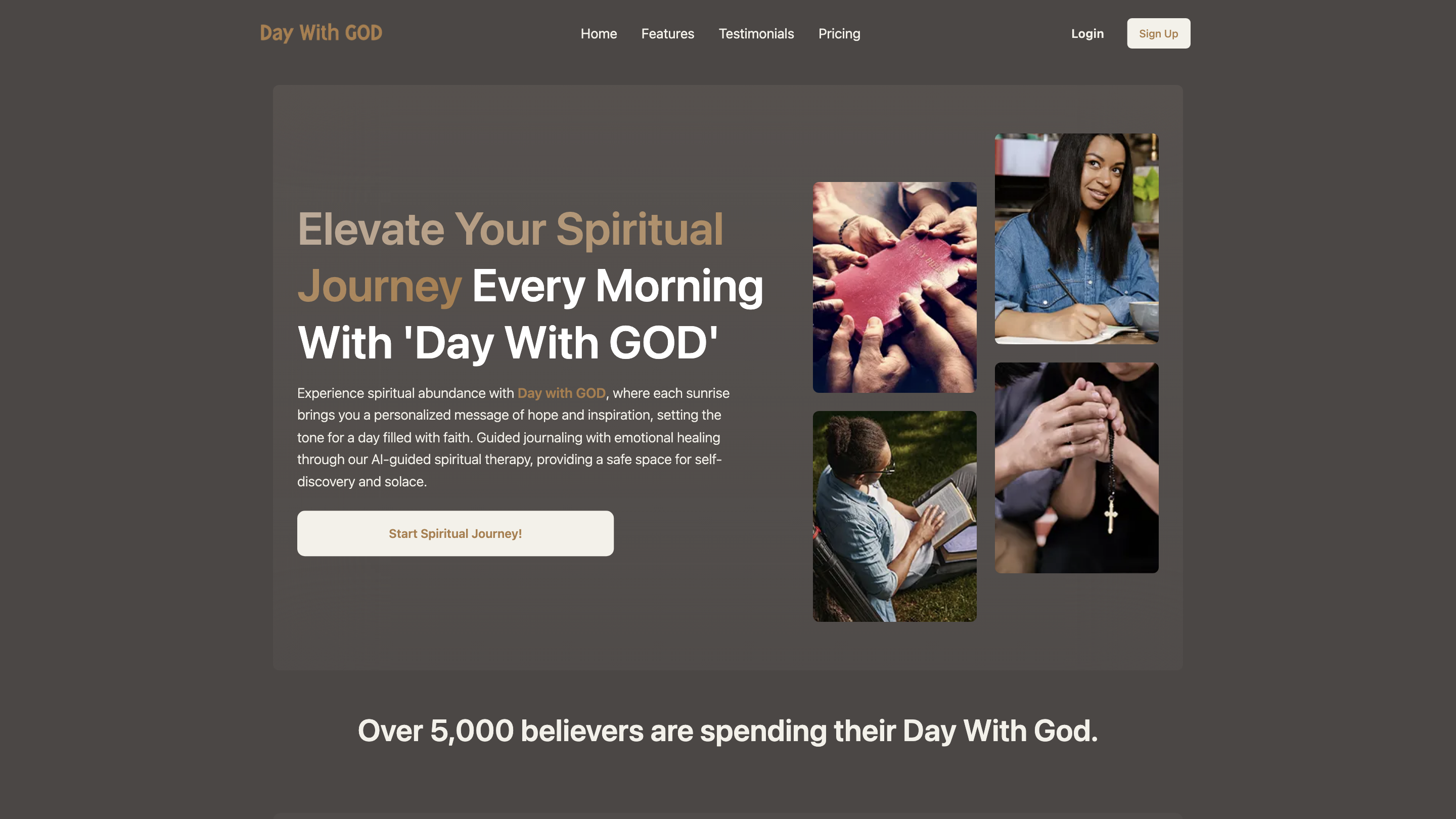 Day With God - AI-powered Spiritual Growth