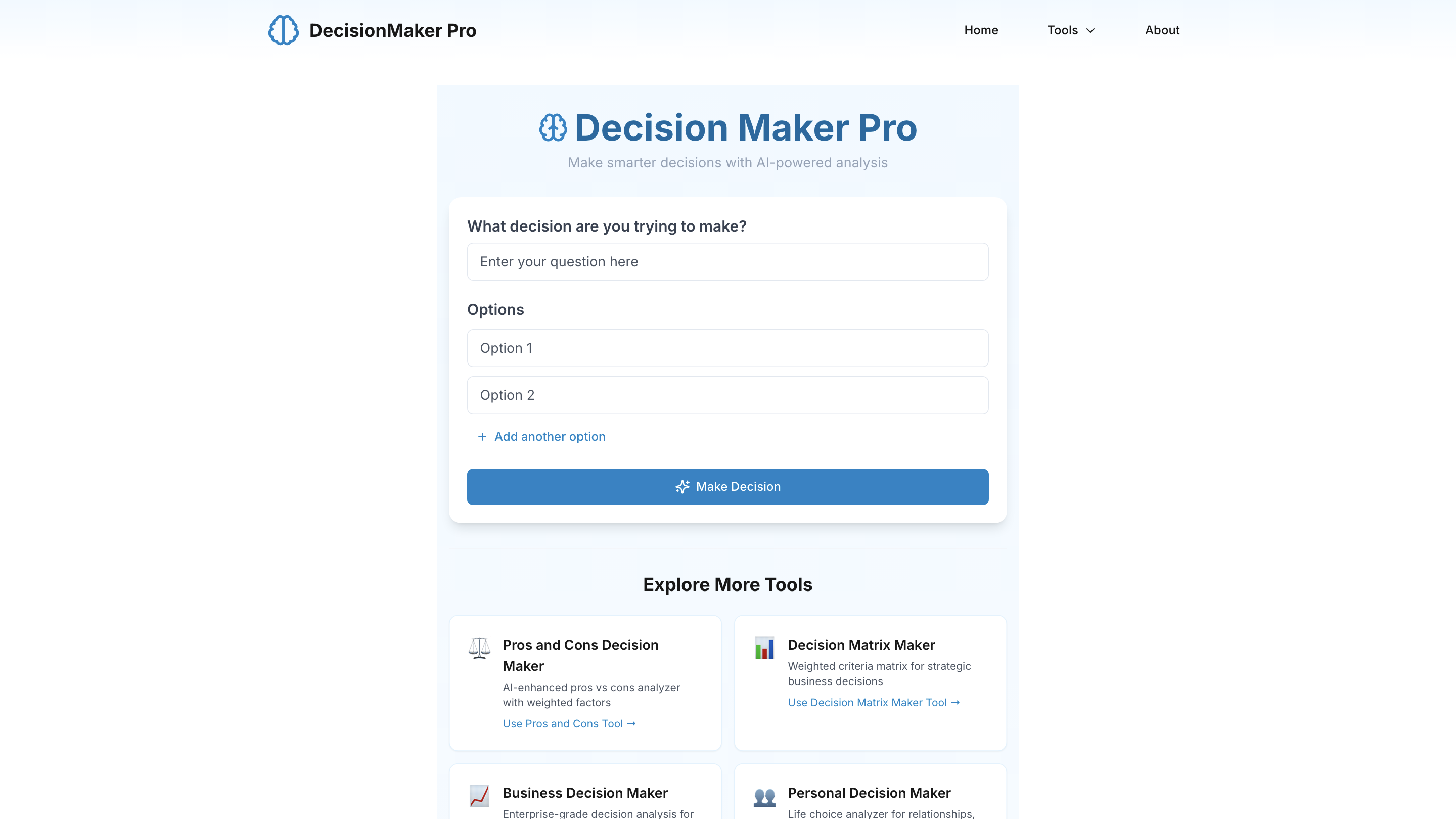 Decision Maker Pro