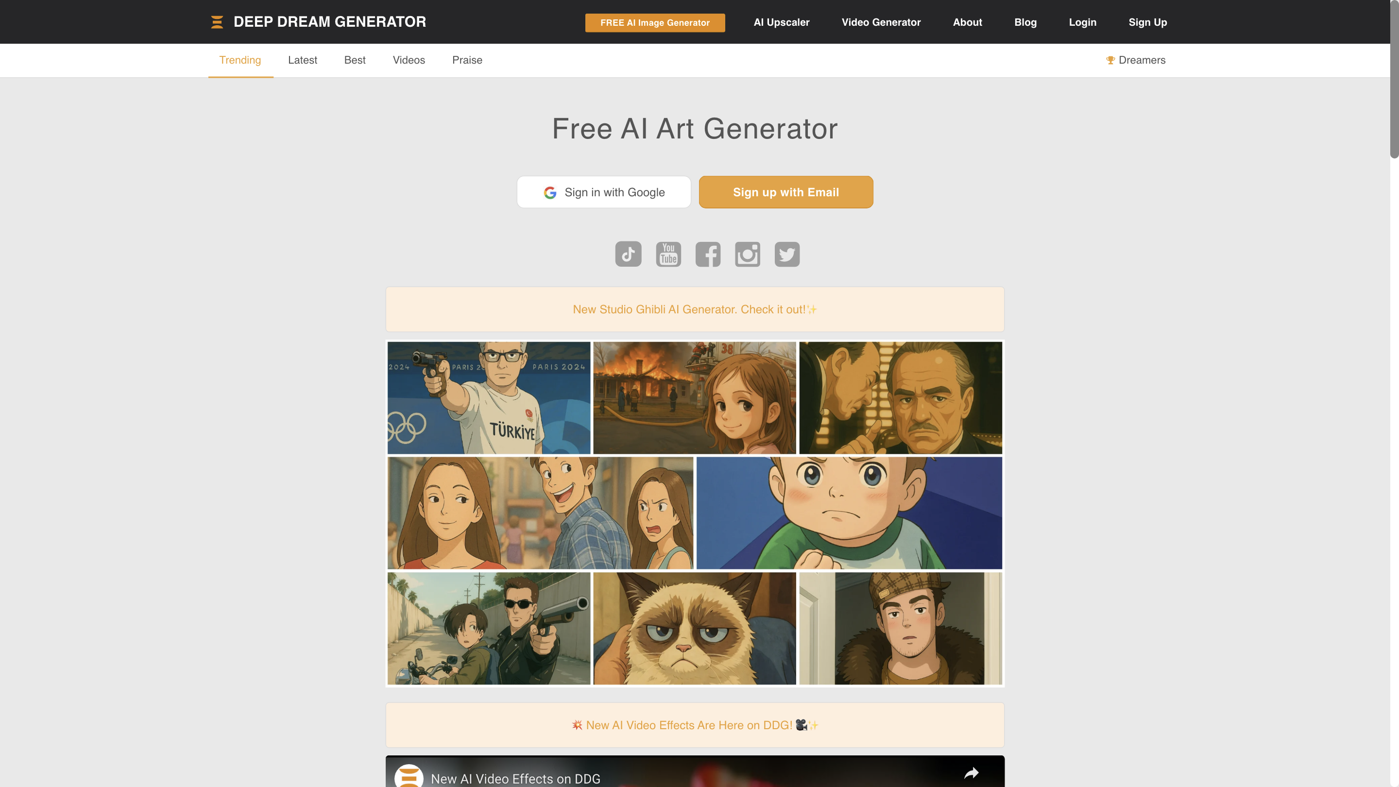 Deep Dream Generator