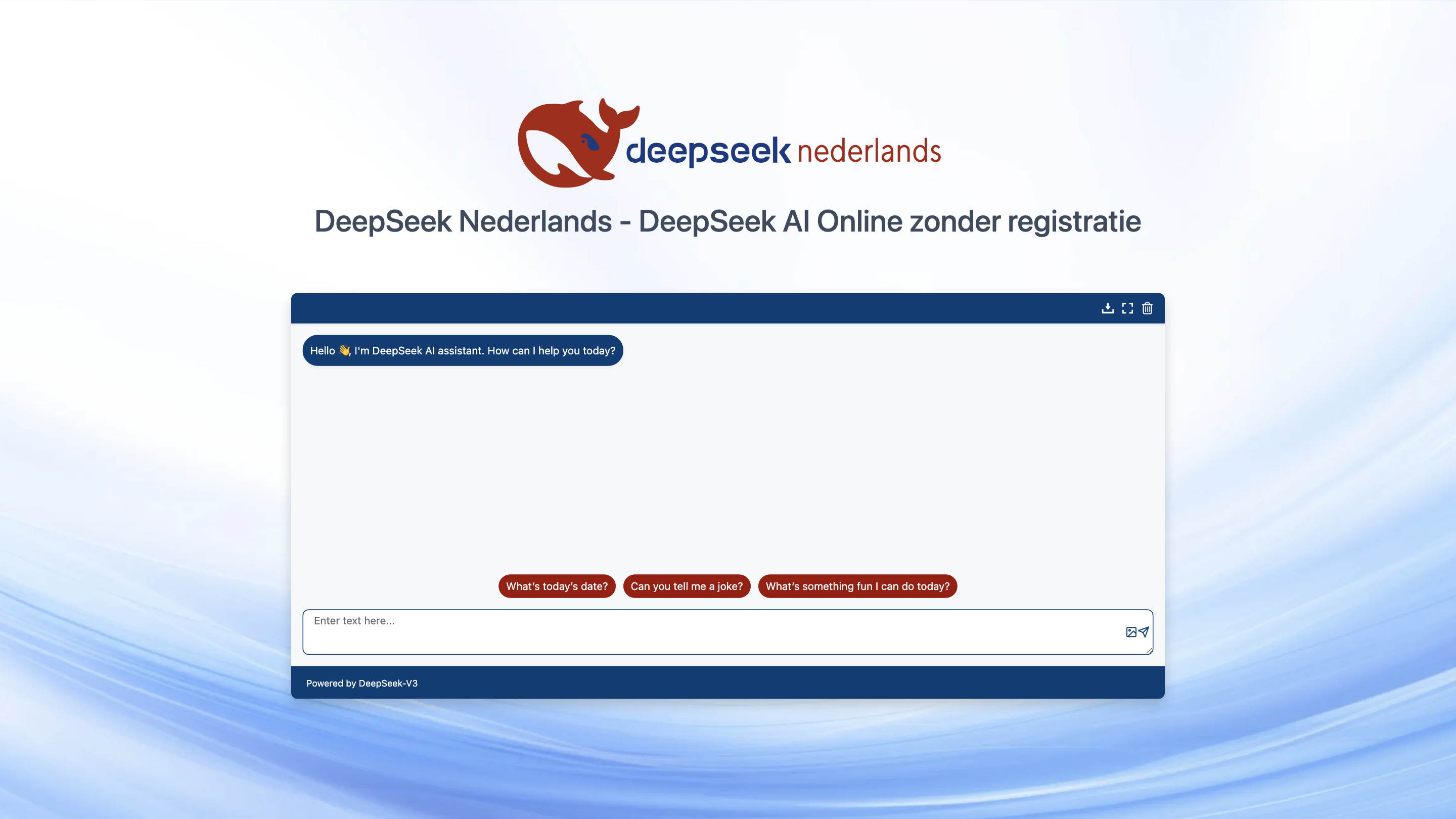DeepSeek Nederlands