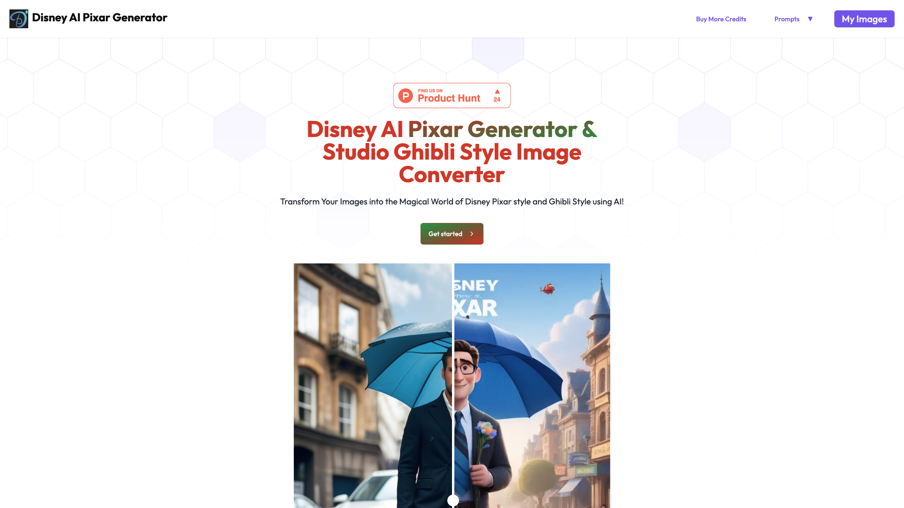 Disney AI Pixar Generator