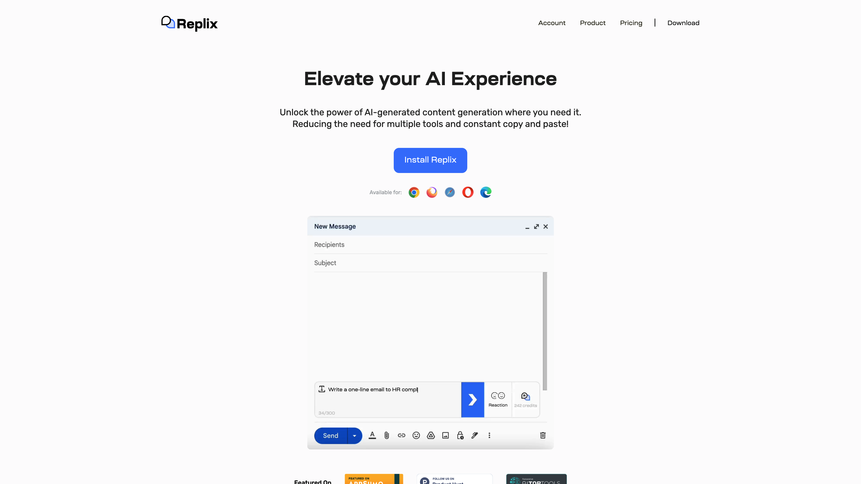 Emails, replies and posts with GPT-4