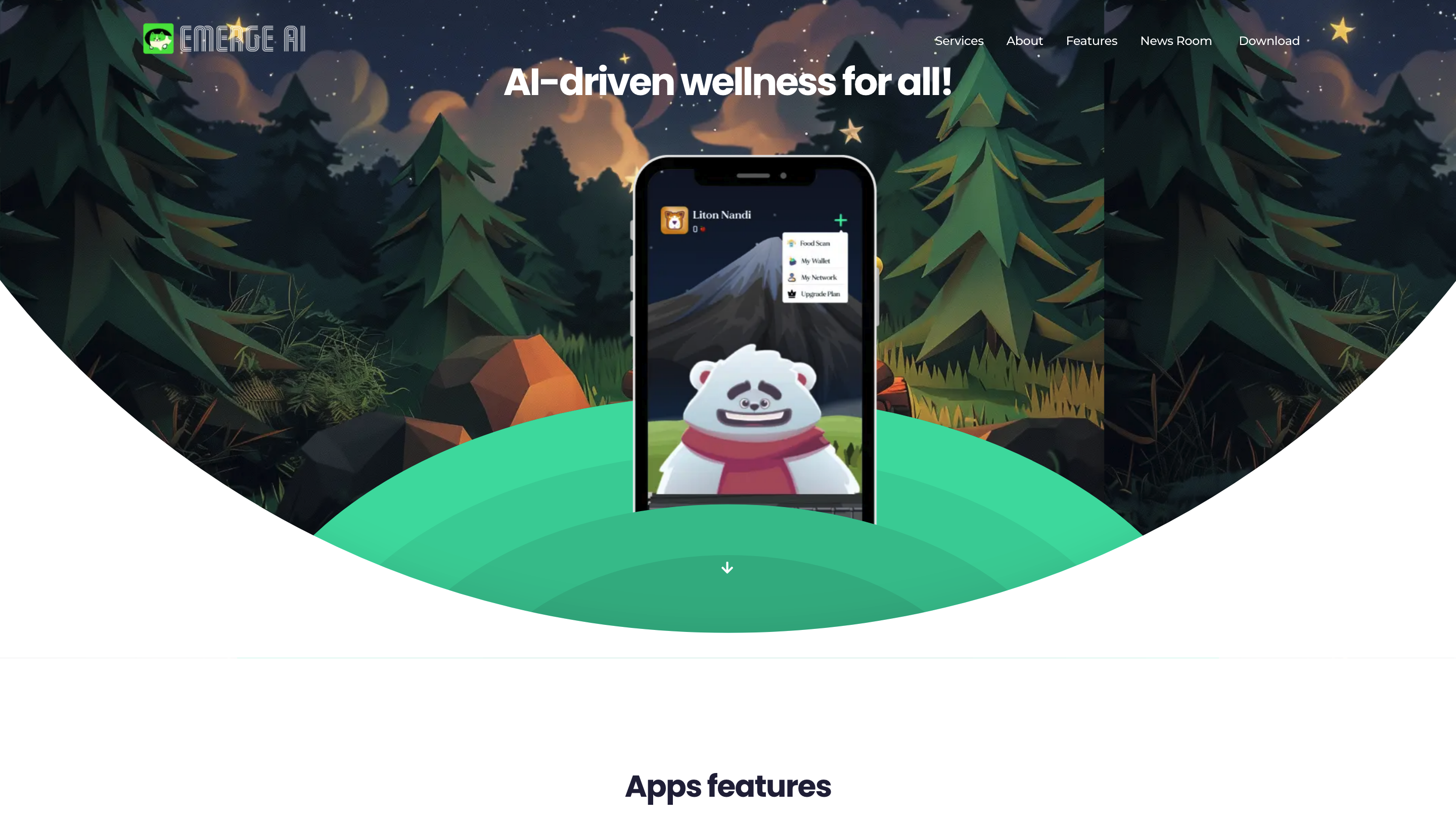 Emerge AI Wellness Pet