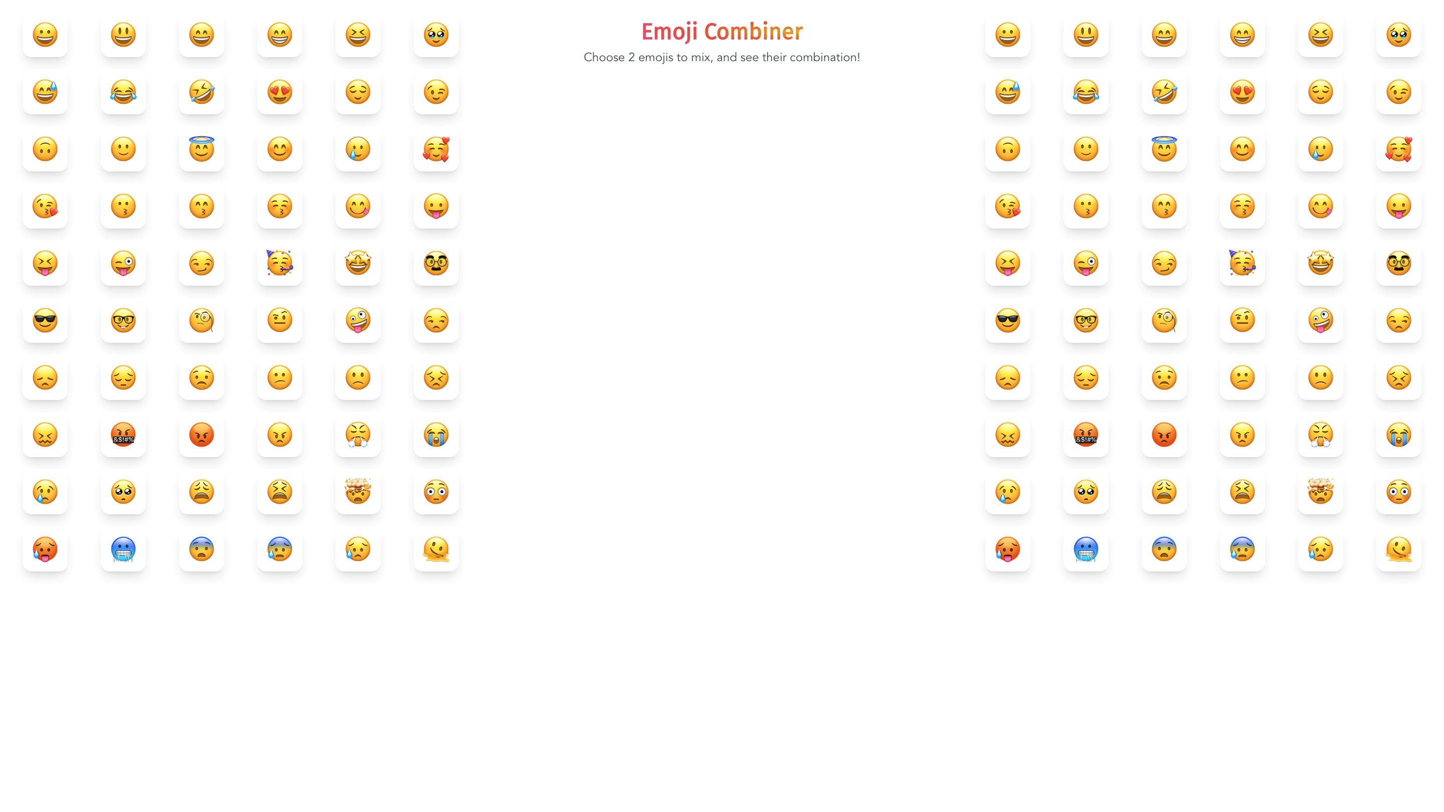 Emoji Combiner