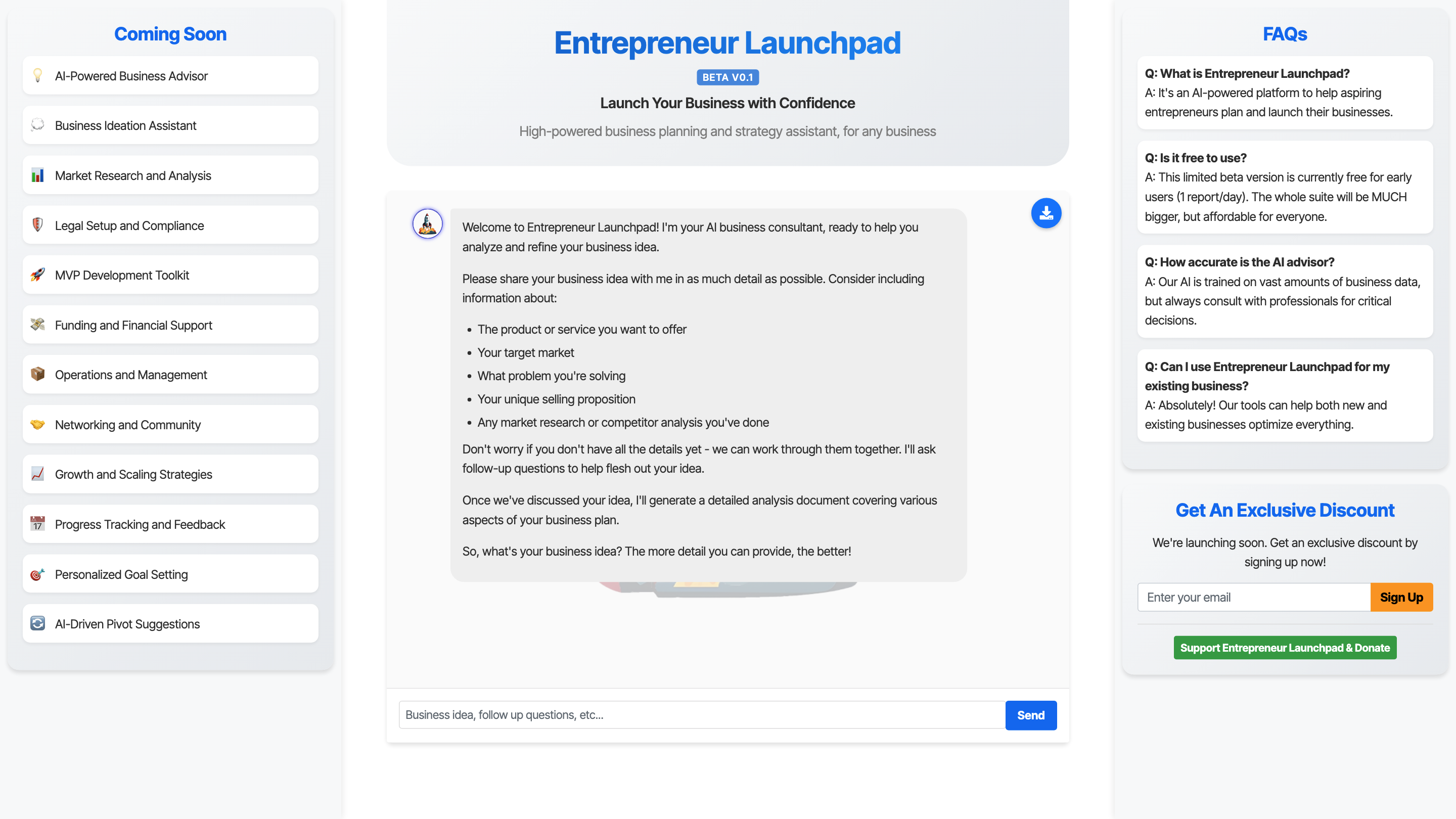 Entrepreneur Launchpad